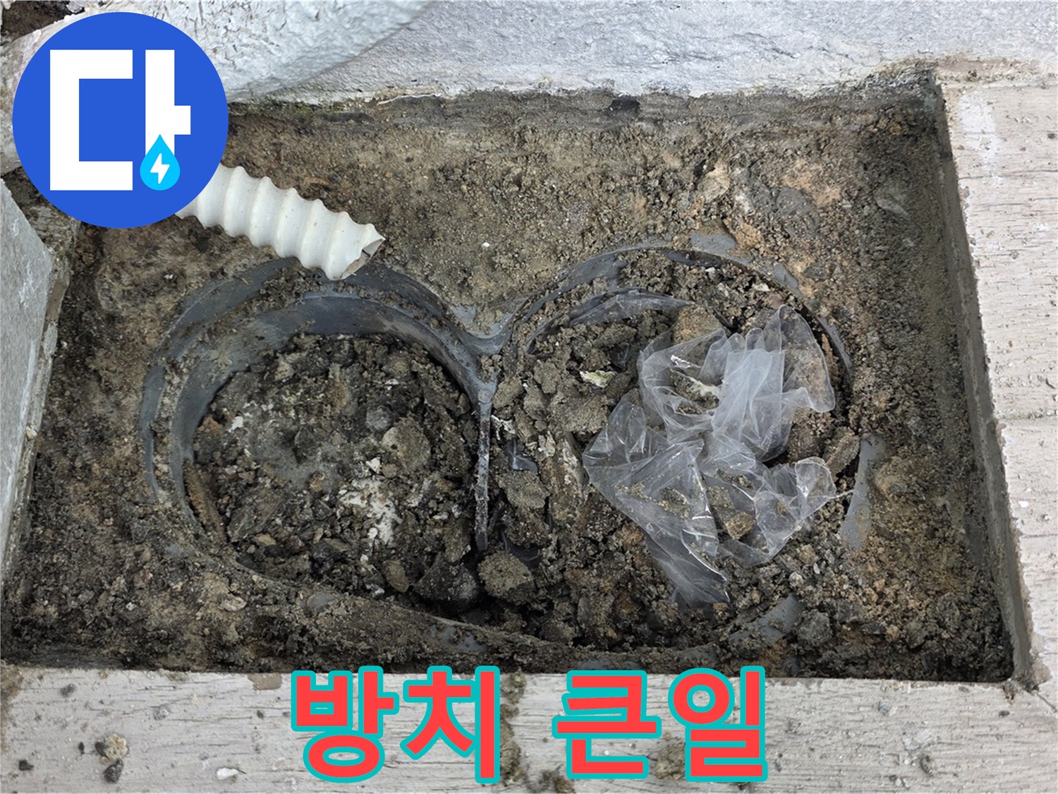 중계동 청구3차 아파트 누수 - 배수구 속 이물질, 방치하면 큰일나요!