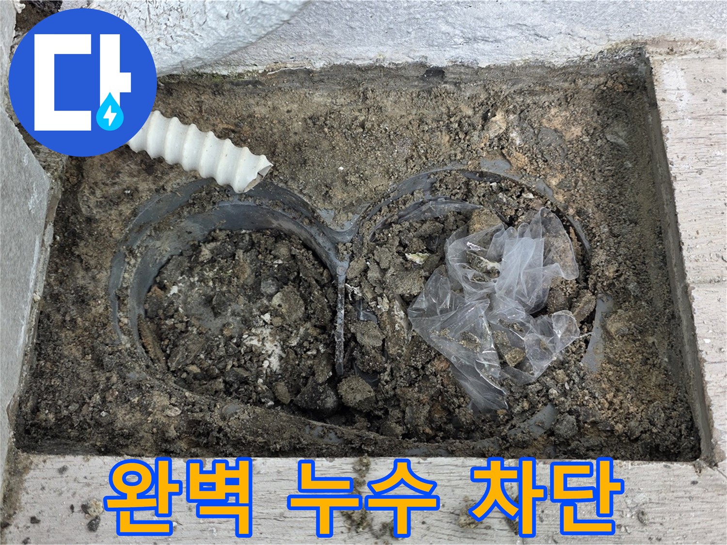 중계동 청구3차 아파트에서 외부 누수를 완벽하게 차단했습니다 - 더 이상 누수 걱정은 끝!