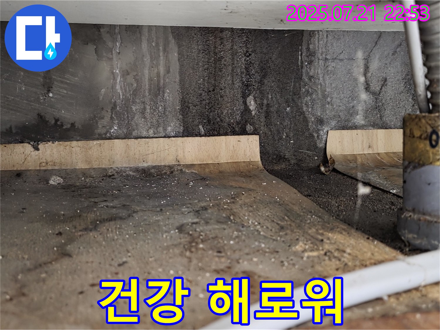 남양주시 진건읍 사릉리 싱크대 하부 - 물이 고여 곰팡이 냄새가 진동한다면 건강에 해로울 수 있습니다!