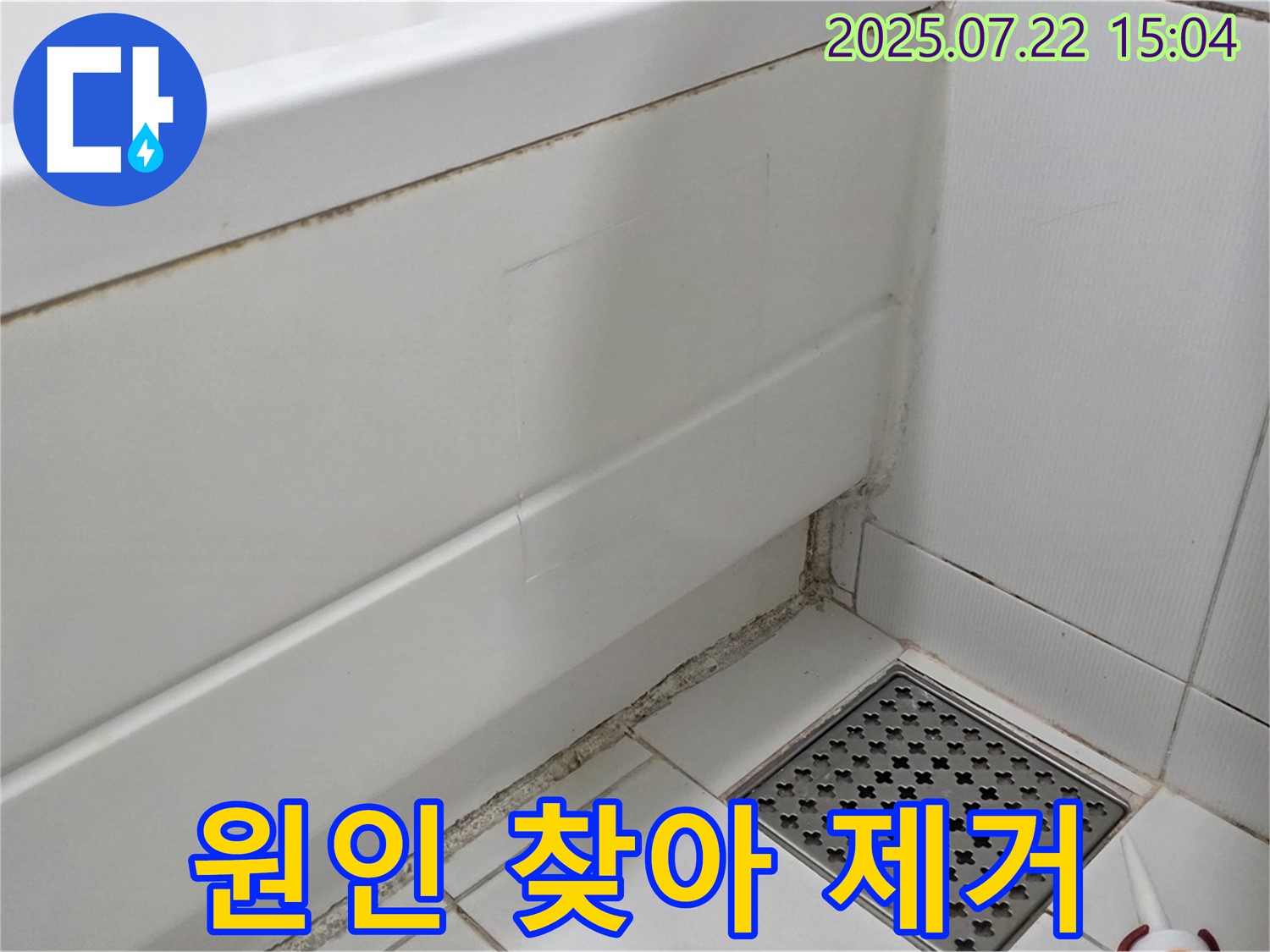가좌동 욕조 곰팡이 - 욕조 주변 곰팡이 집중 발생, 원인을 찾아 확실하게 제거!