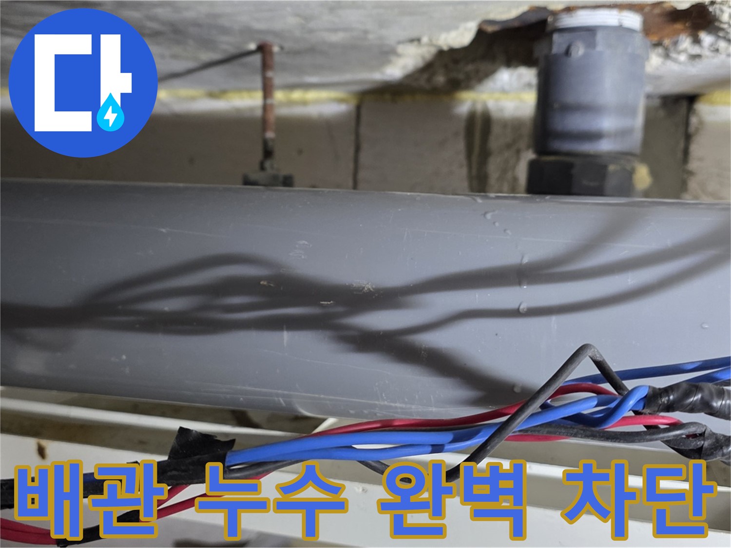 중계동 라이프청구신동아 아파트 배관 누수 - 결로 완벽 차단, 노원구 문제 해결