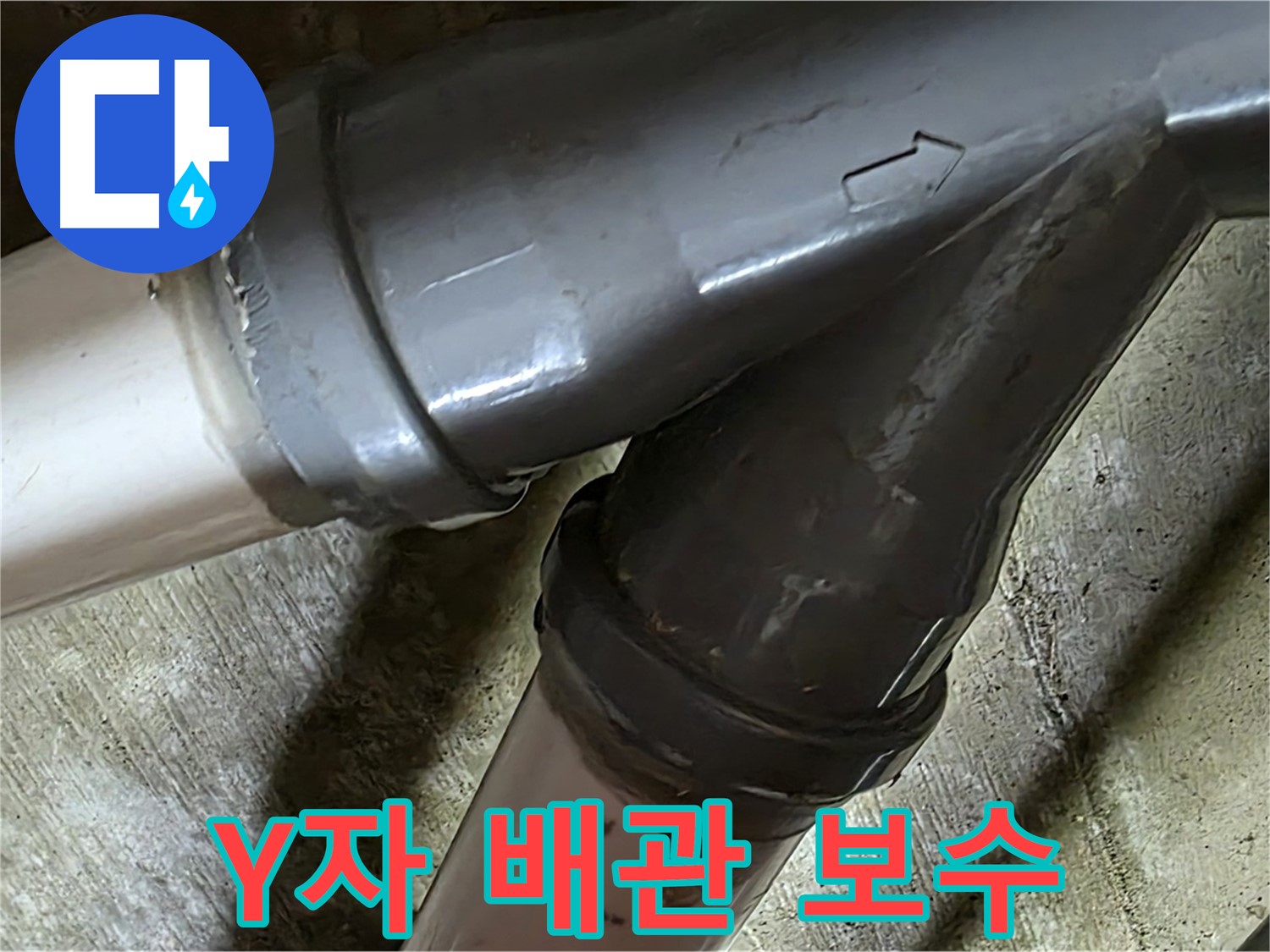 남양주 화도읍 창현리 두산아파트 Y자 배관 누수 - 누수탐지부터 완벽한 보수까지 책임지는 전문 업체입니다.