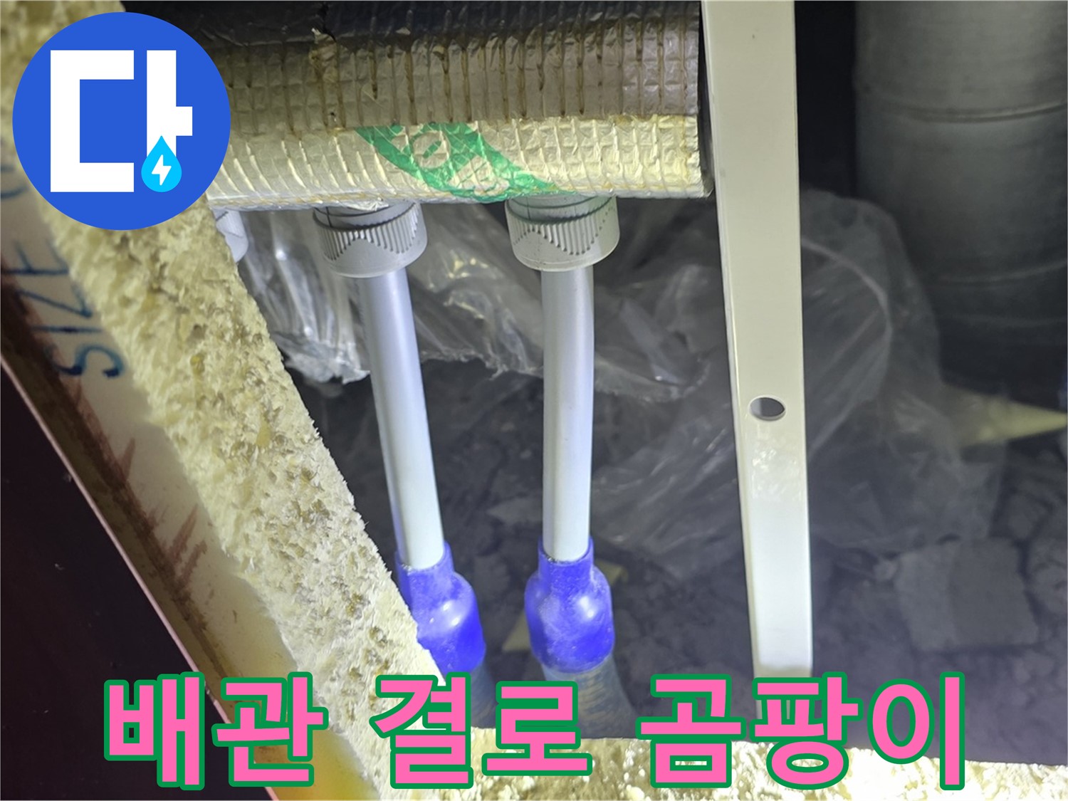 삼숭동 누수 예방 - 배관 주변 결로 발생 및 곰팡이 발생 가능성 사전 점검 철저