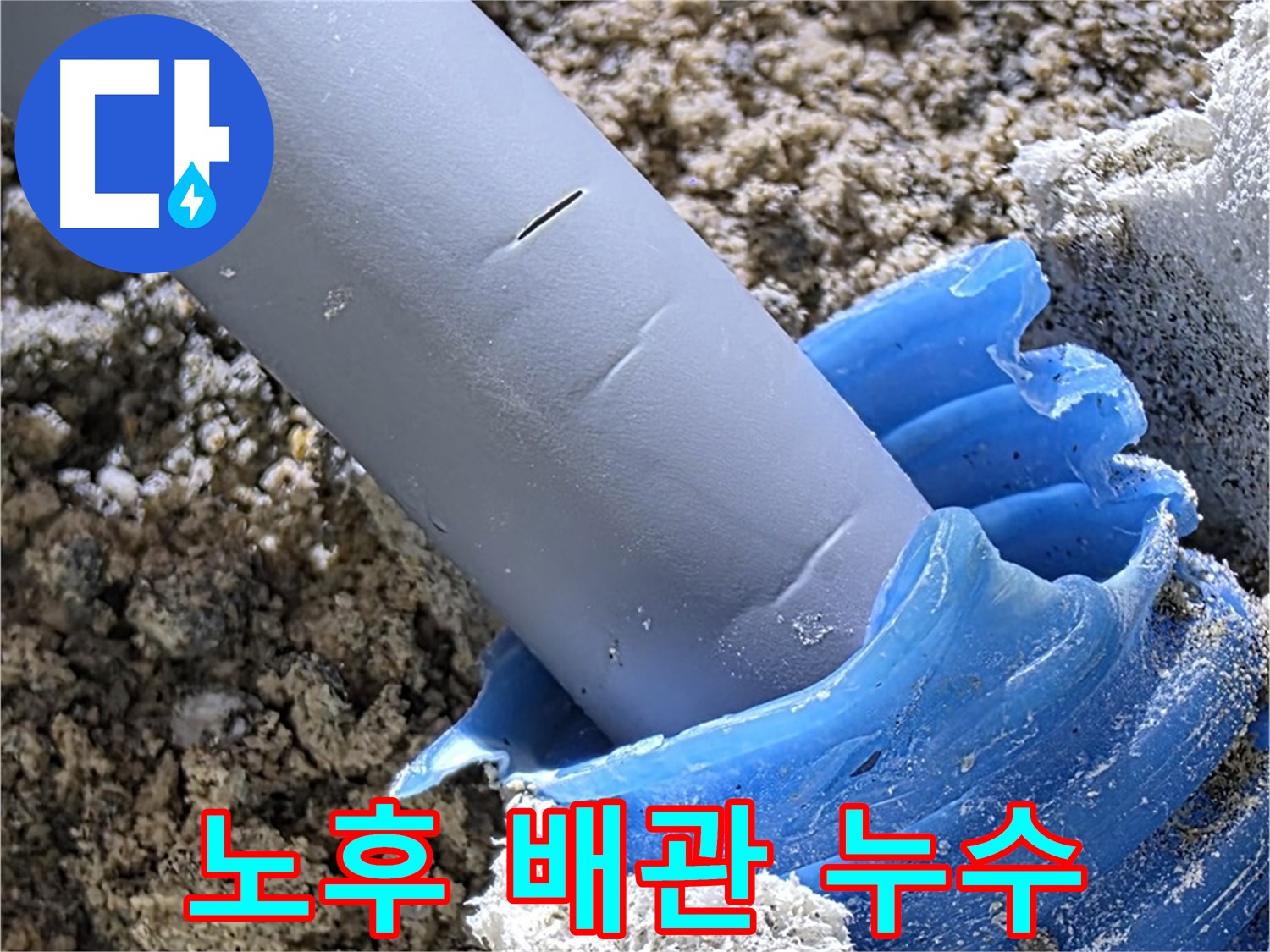 양주 삼숭동 아파트 누수 - 노후된 배관에서 발생한 누수를 정확하게 진단하고 꼼꼼하게 보수했습니다.