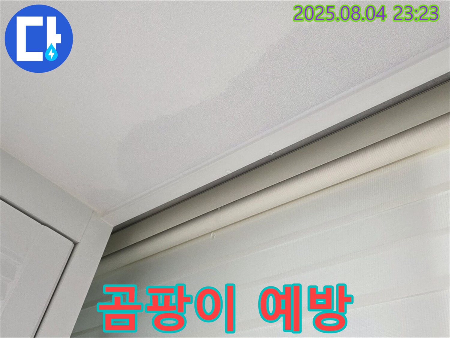 양주 삼숭동 자이아파트 107동 - 천장 누수, 곰팡이 발생 전 예방