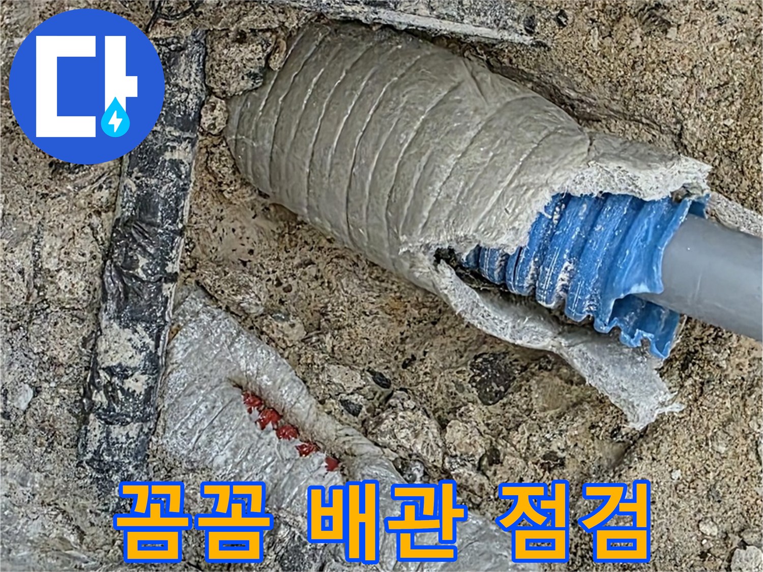 양주 삼숭동 자이아파트 누수 - 꼼꼼한 배관 점검으로 누수 원인을 완벽하게 차단!