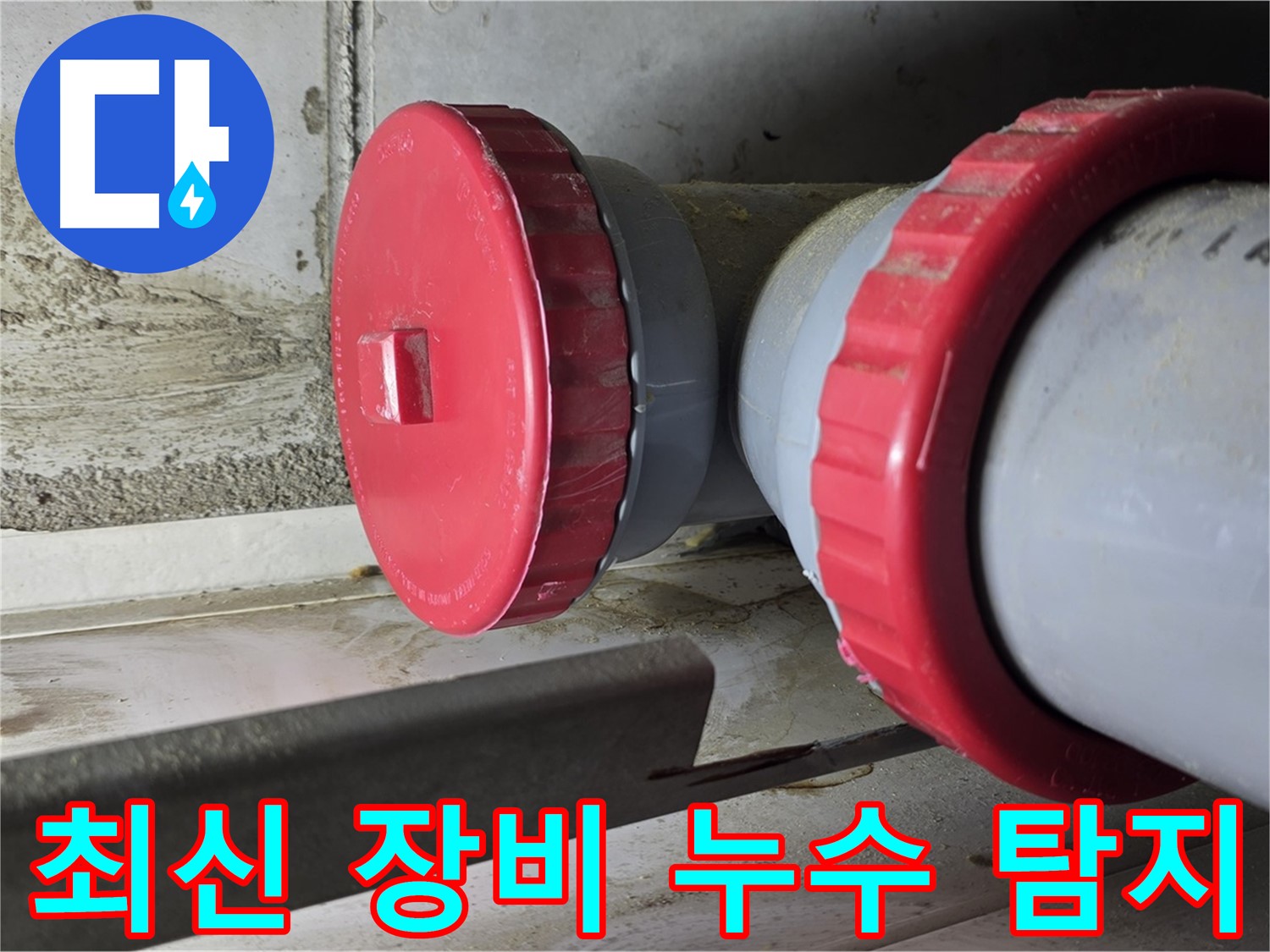최신 장비 누수 위치 탐지 - 정확한 누수 진단