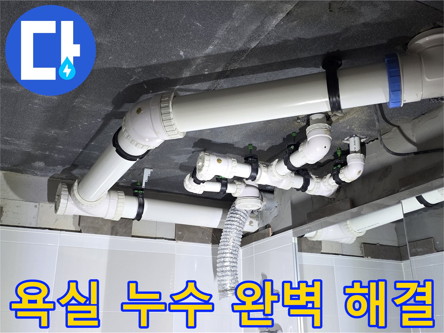 양주 옥정 율정마을 아파트 욕실 누수 - 누수 탐지부터 완벽한 공사 마무리까지