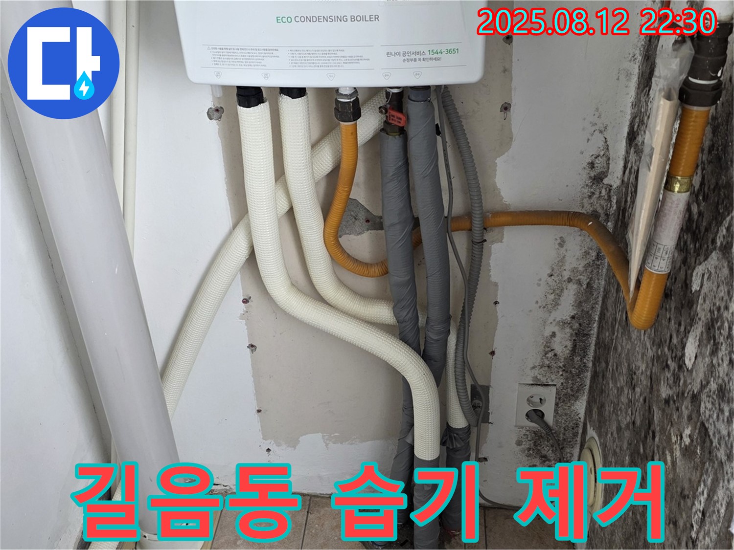 길음동 숭인1동 노후 주택 벽 습기 문제 - 누수 원인을 찾아 해결하고 습기 제거 및 곰팡이 방지까지 꼼꼼하게 관리했습니다.