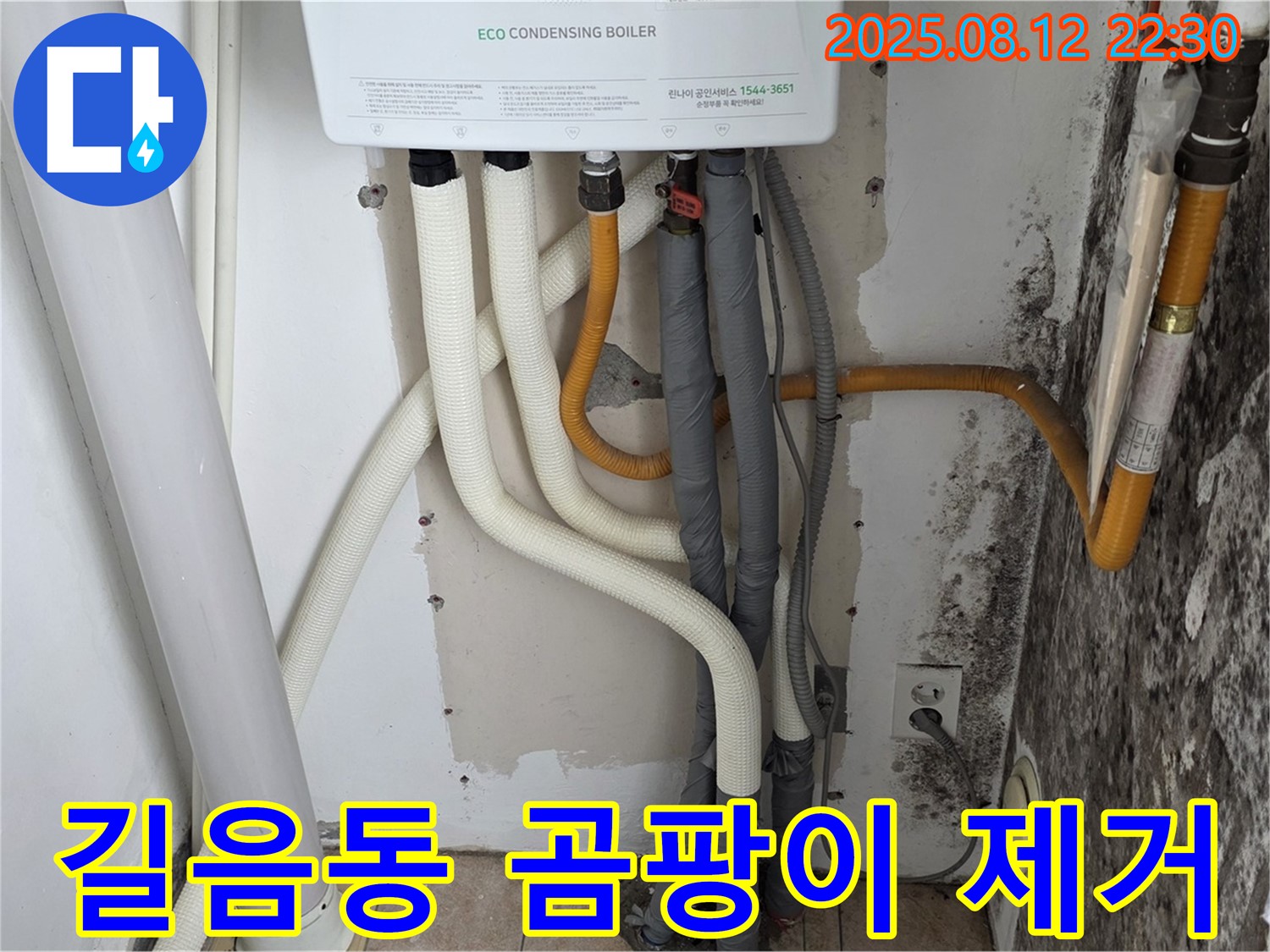 길음동 숭인동 노후 주택 - 벽 곰팡이 제거 및 완벽 누수 해결로 쾌적한 환경 조성.