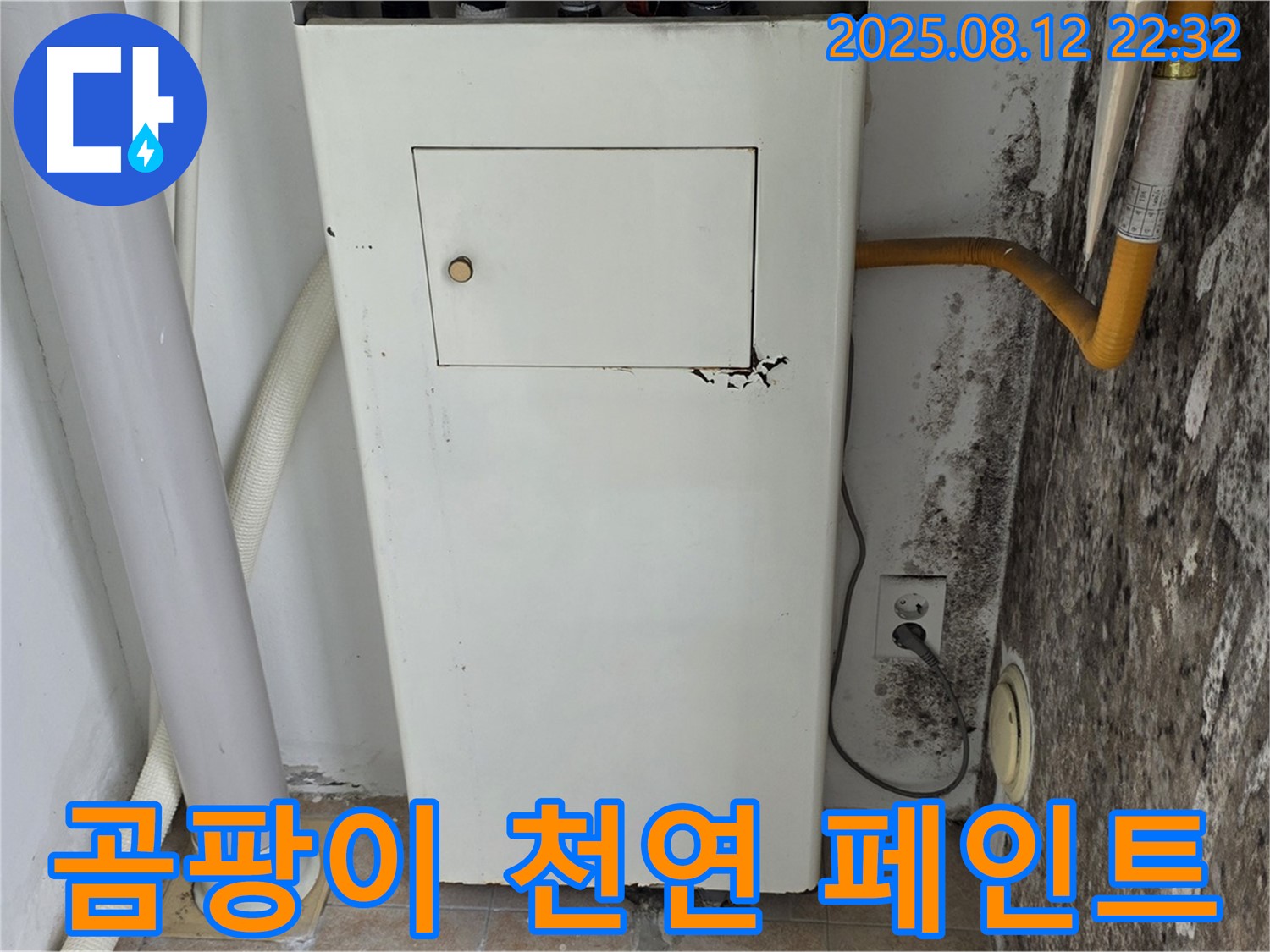 누수탐지 후 곰팡이 제거 및 천연 항균 페인트 시공 - 건강과 아름다움을 동시에!