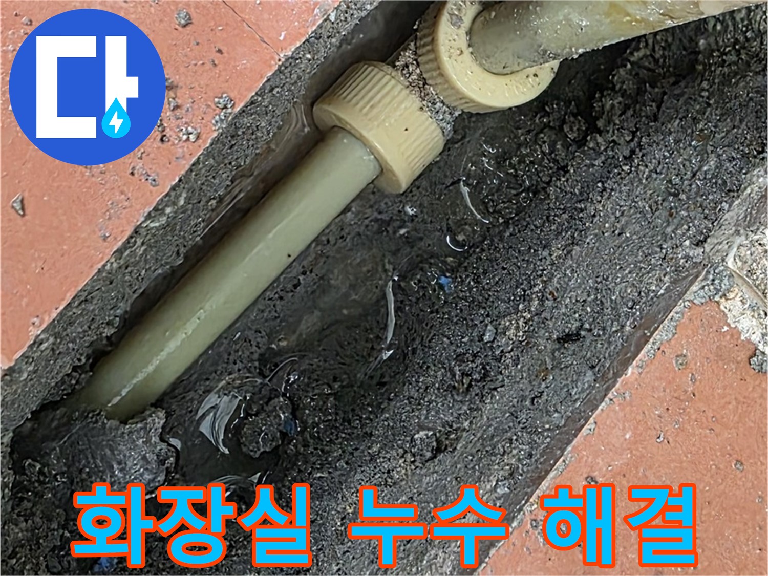 포천 일동면 베네치아아파트 - 화장실 누수 문제 해결 - 쾌적한 화장실 공간 조성