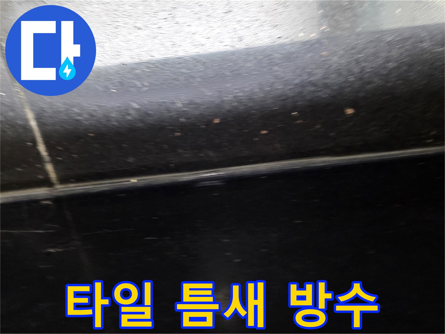 고양시 일산에서 발생한 타일 누수 - 완벽 방수 시공으로 누수 걱정 끝