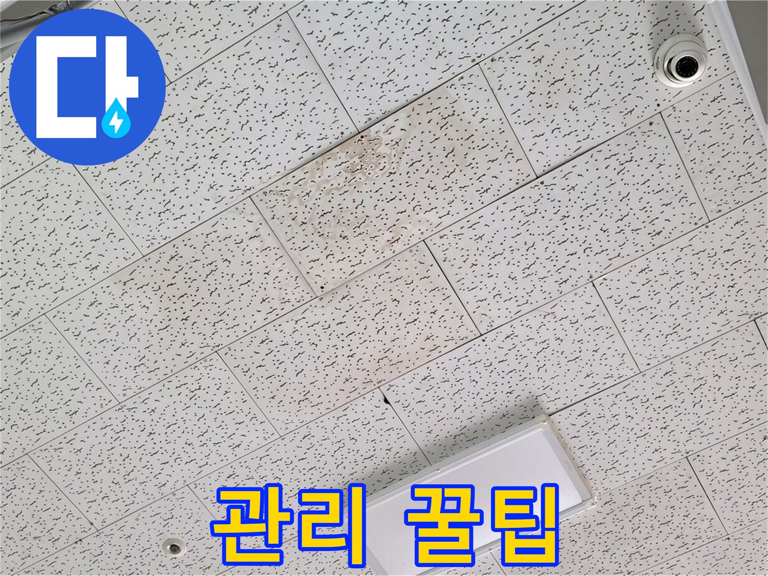 김포 북변동 누수 - 텍스 천장 누수 공사 후 효과적인 관리 꿀팁
