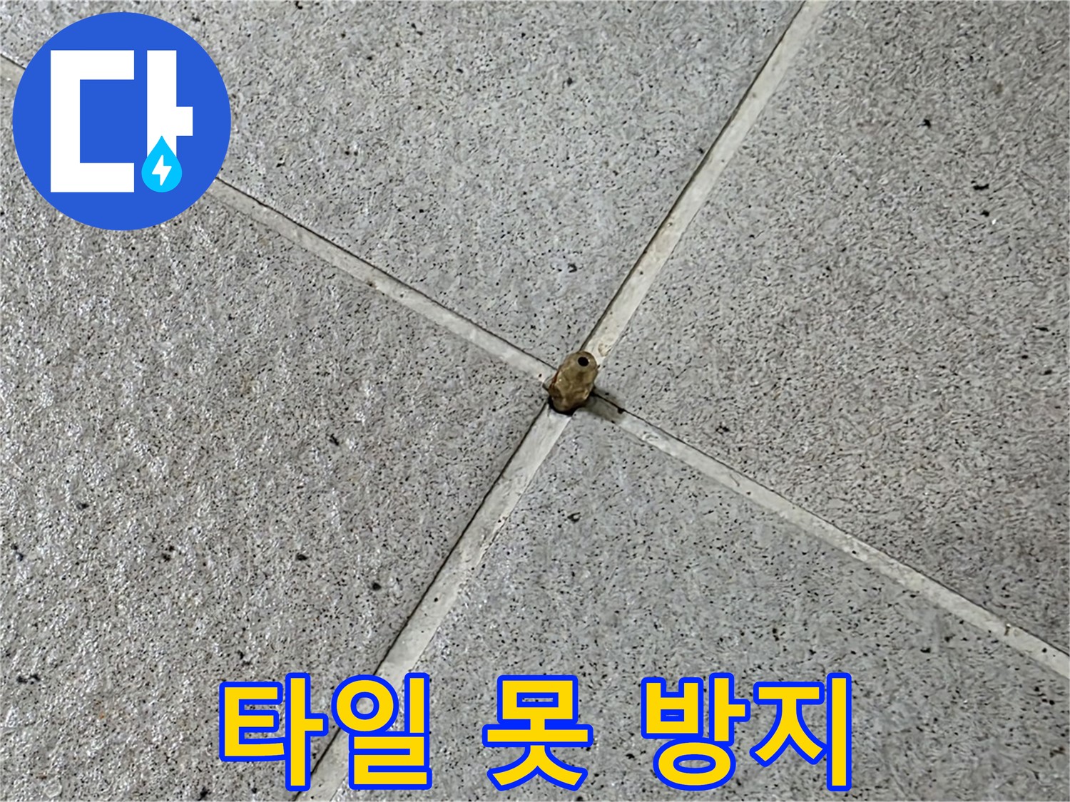 성남 분당 산운로 아파트 - 타일 못 누수 방지 시공으로 안심하세요!