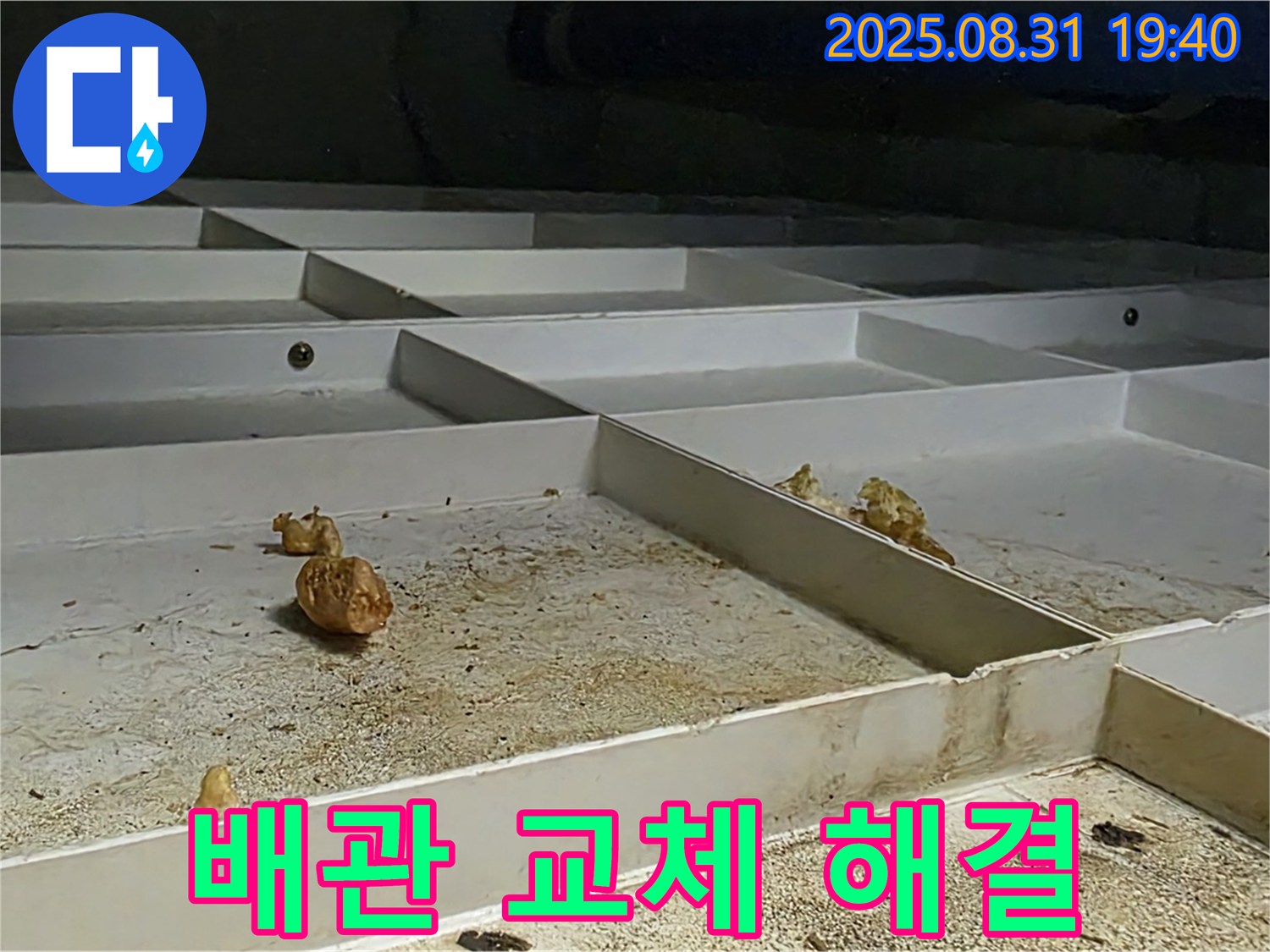 분당 산운로 누수 - 천장 누수, 노후 배관 교체로 누수 완벽 해결