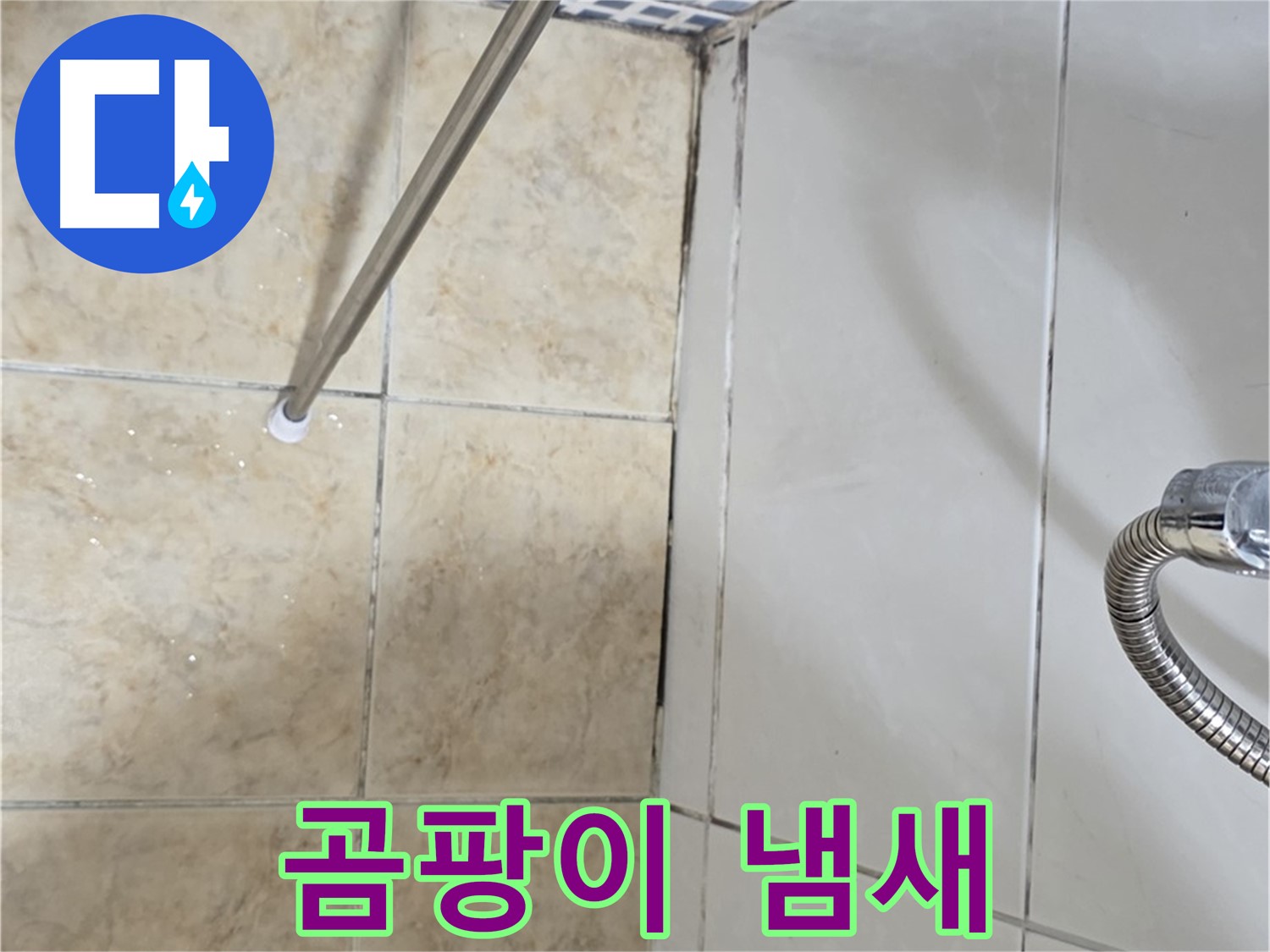 욕실 곰팡이 냄새 - 환기 안됨 - 전문가