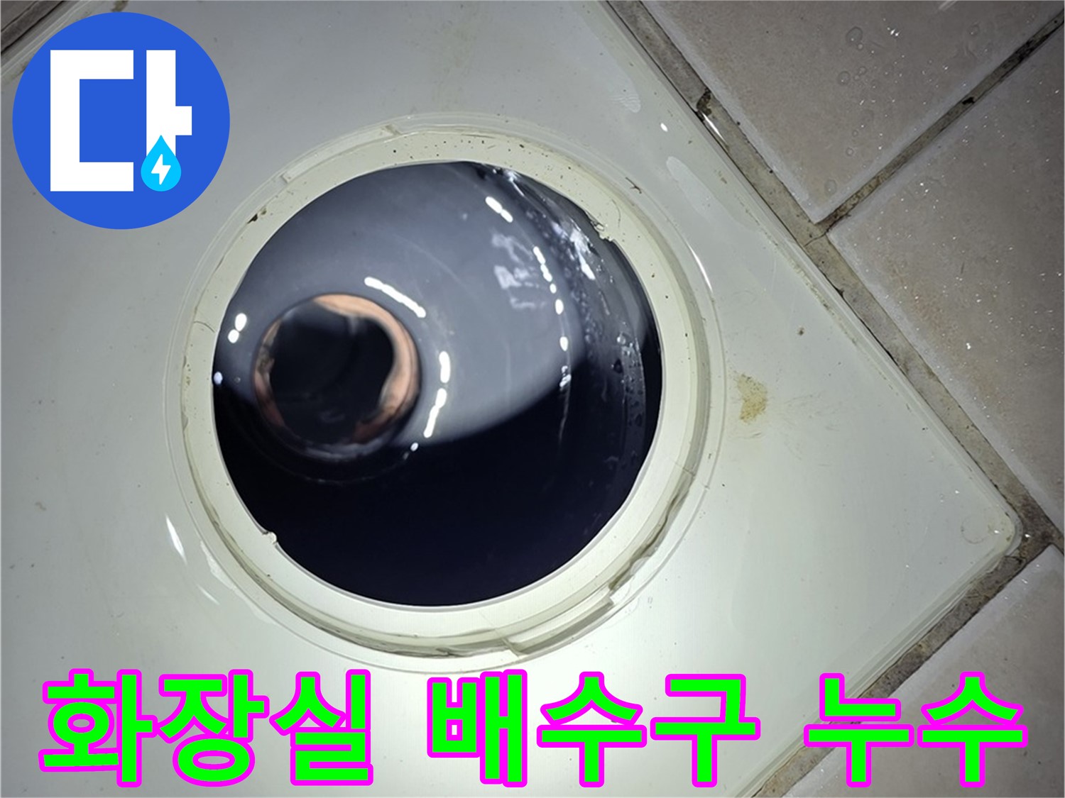 양주 백석 서광아파트 화장실 배수구 누수 - 꼼꼼한 누수 탐지와 완벽한 보수 공사