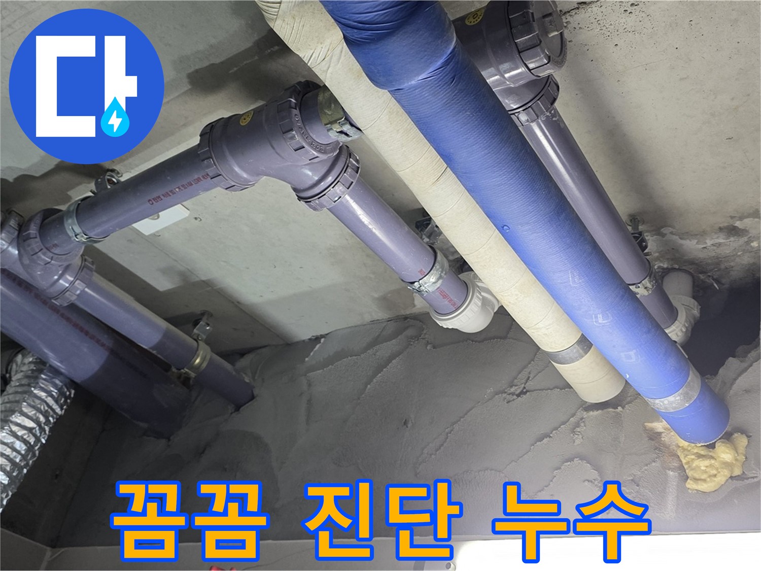 분당 누수 - 꼼꼼한 진단으로 숨어있는 누수까지 찾아냅니다