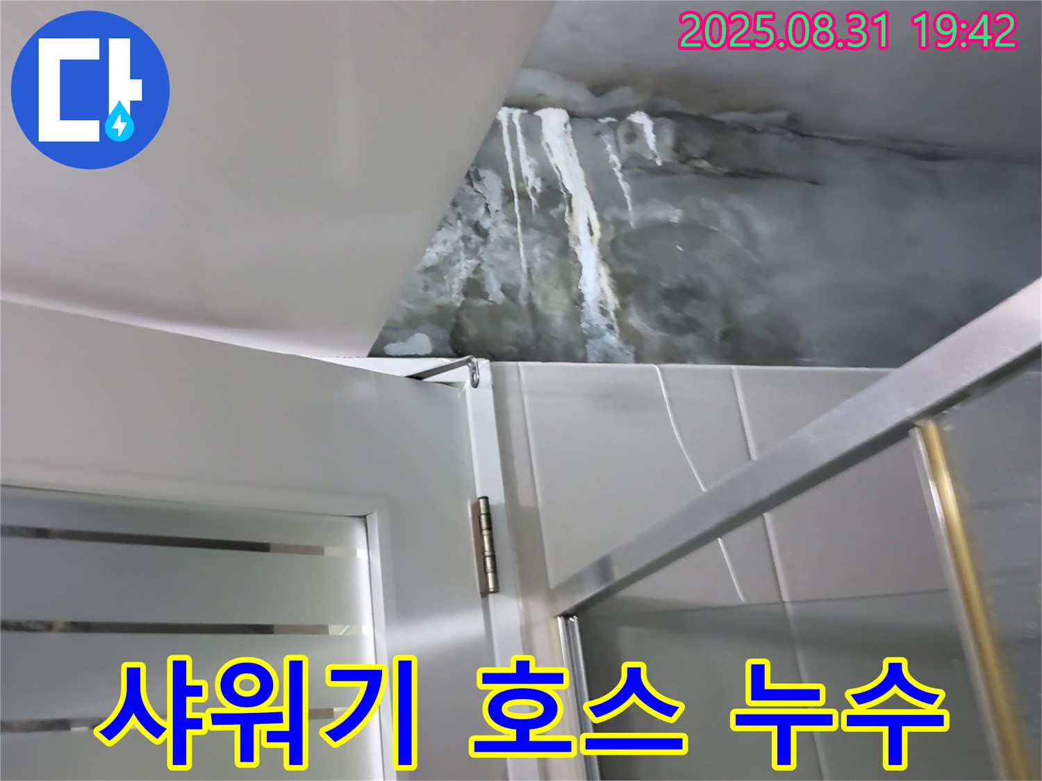 분당 운중동 - 샤워기 호스 연결부 누수 - 간단한 부품 교체로 누수 해결!