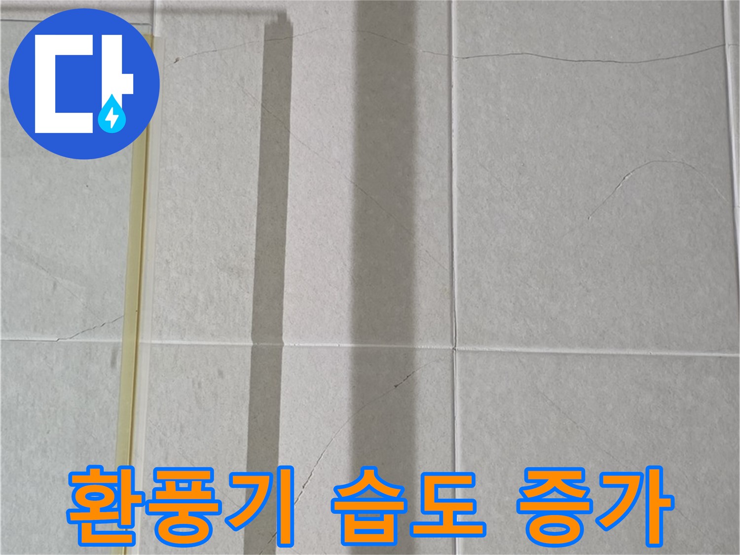 분당 운중동 샤워부스 - 벽면 타일 틈새 누수, 환풍기 미작동으로 인한 습도 증가