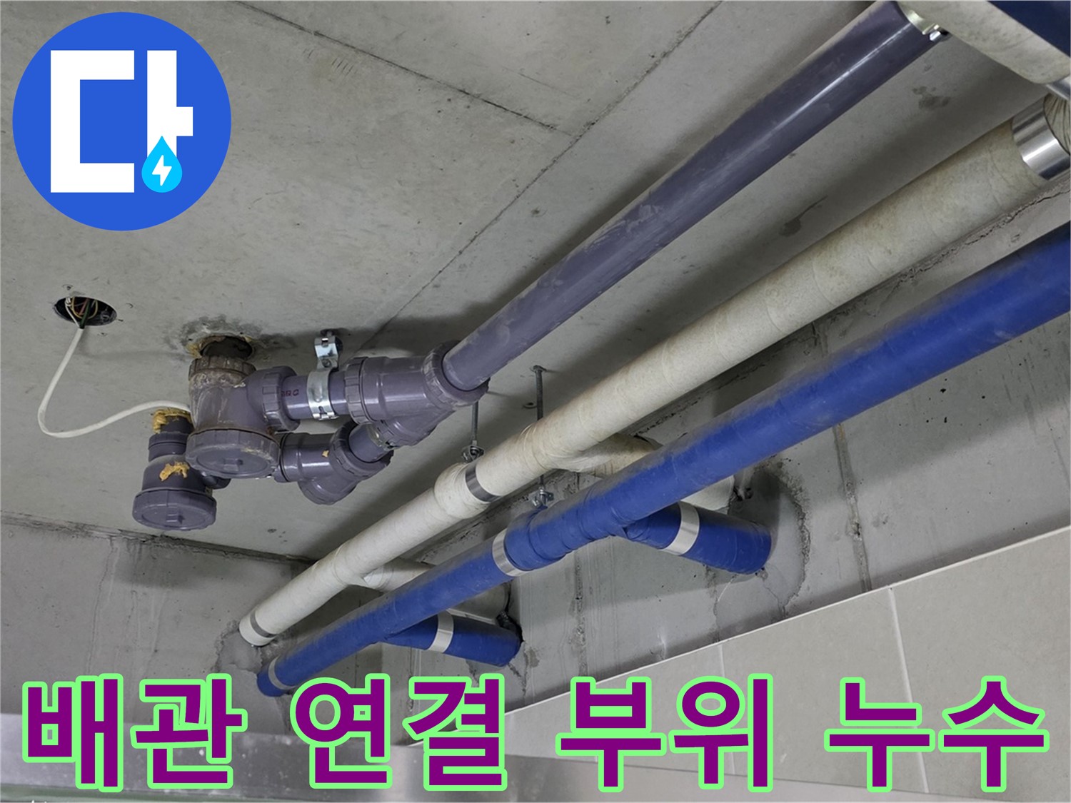 성남 분당구 산운마을 배관 연결 부위 누수 - 정확한 탐지와 신속한 보수