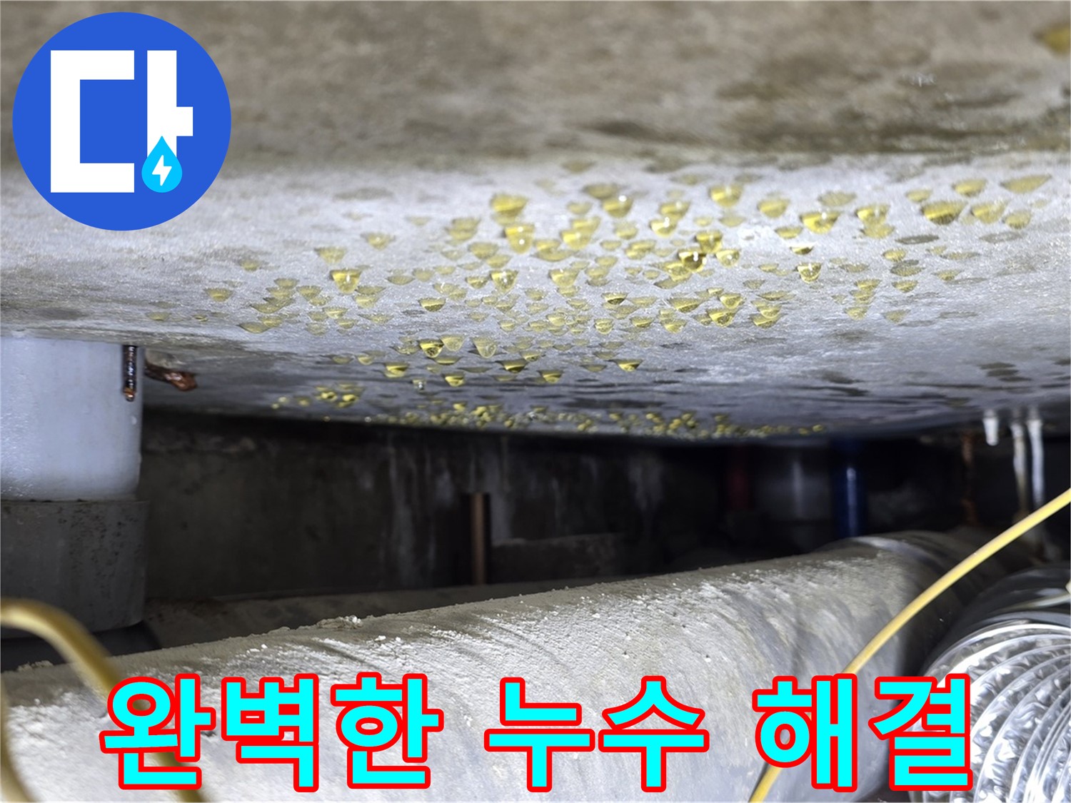 능동 아성빌라트 천장 누수 - 완벽한 누수 해결을 약속드립니다.