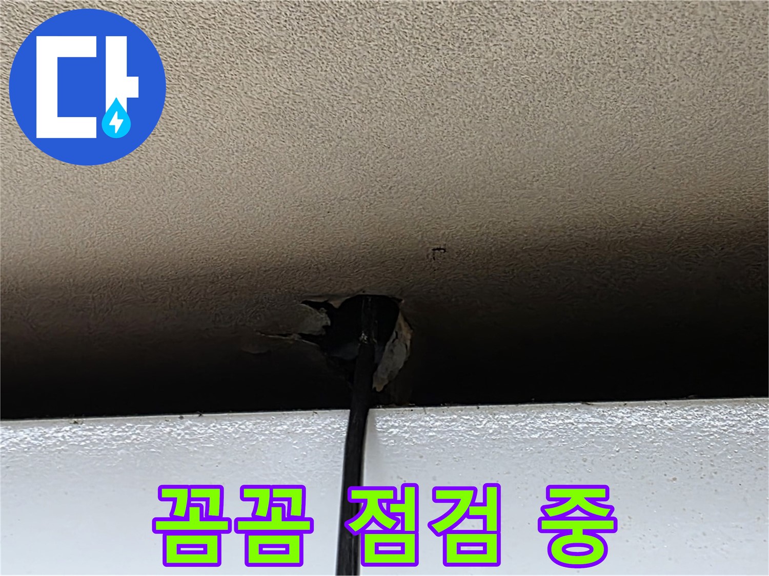 동대문구 누수 - 천장 구멍, 꼼꼼한 점검으로 추가 피해 예방