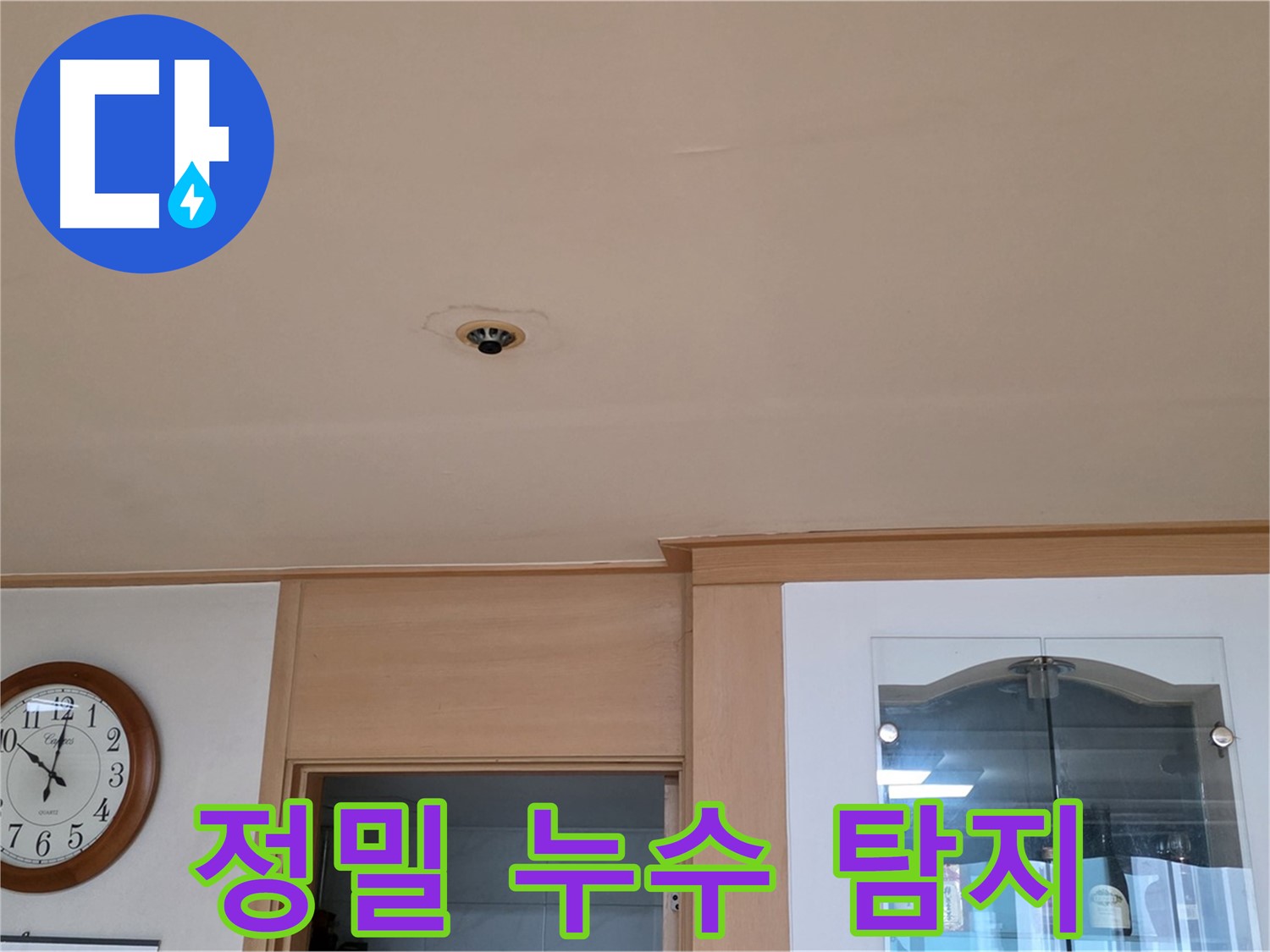 정밀 누수 탐지 - 최첨단 장비 사용