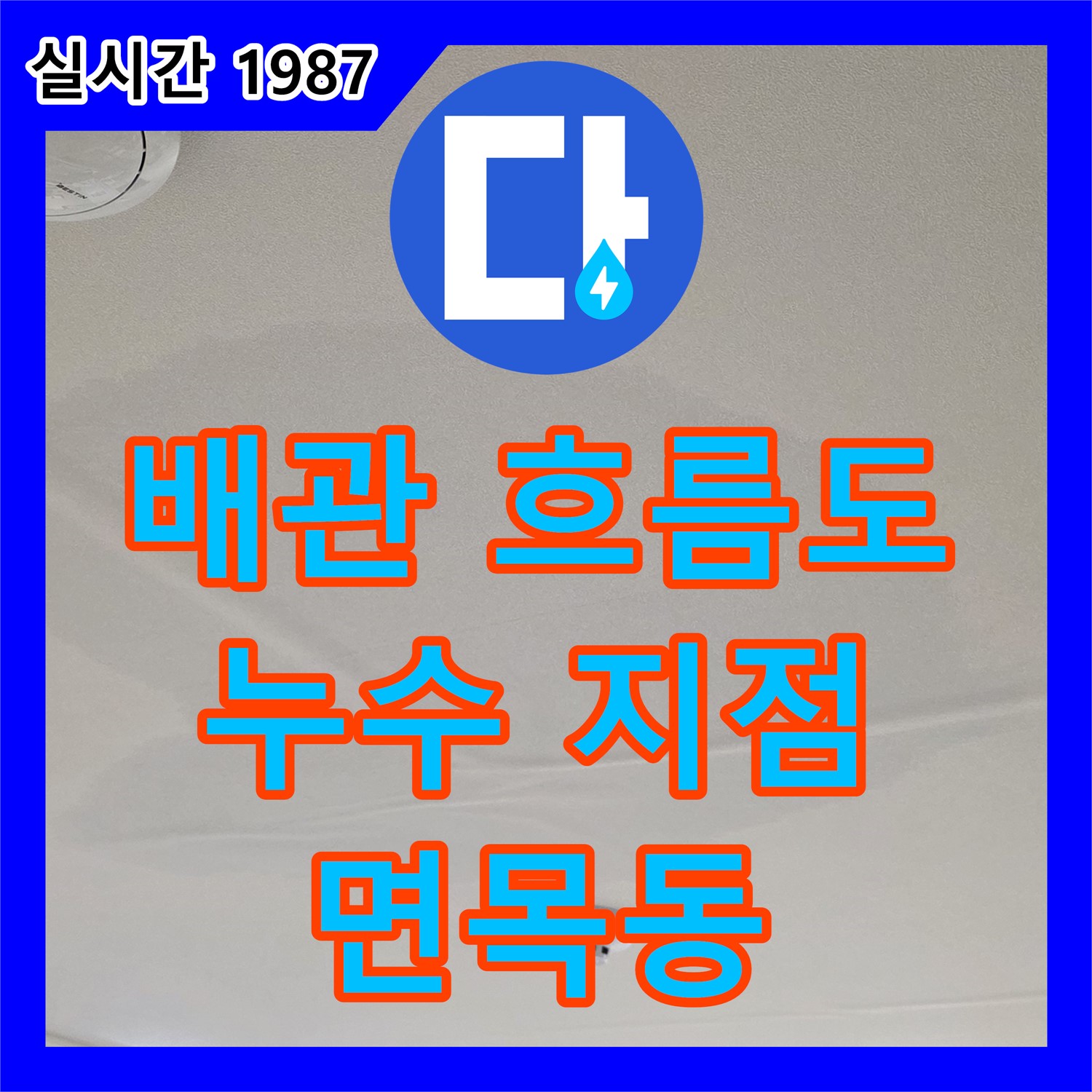 면목동 누수설비업체, 꼼꼼한 배관 흐름도 분석으로 정확한 누수 지점 탐색
