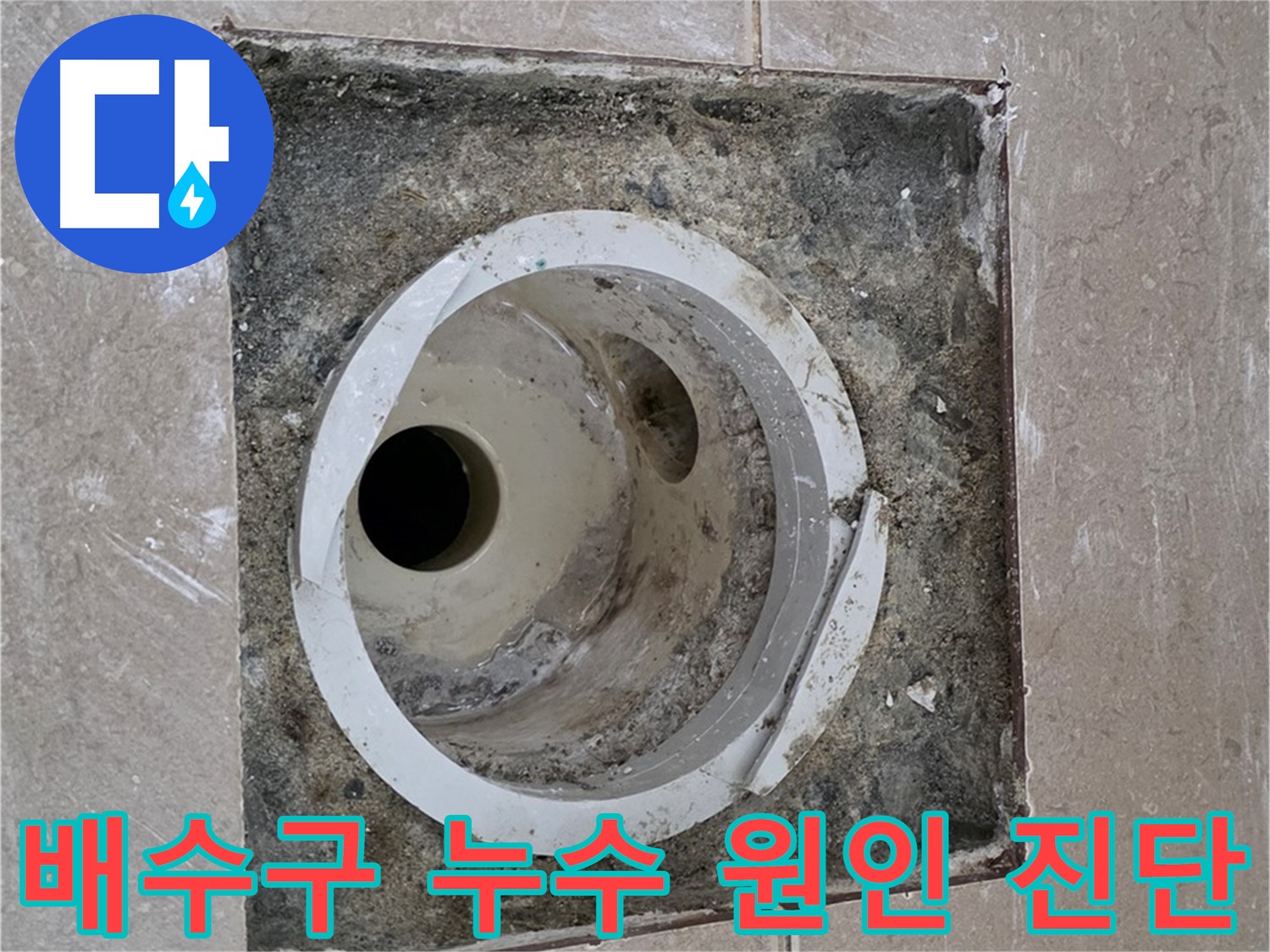 기산리 베스트빌 아파트 화장실 배수구 누수 - 누수 원인 정확한 진단 및 맞춤형 해결책 제시