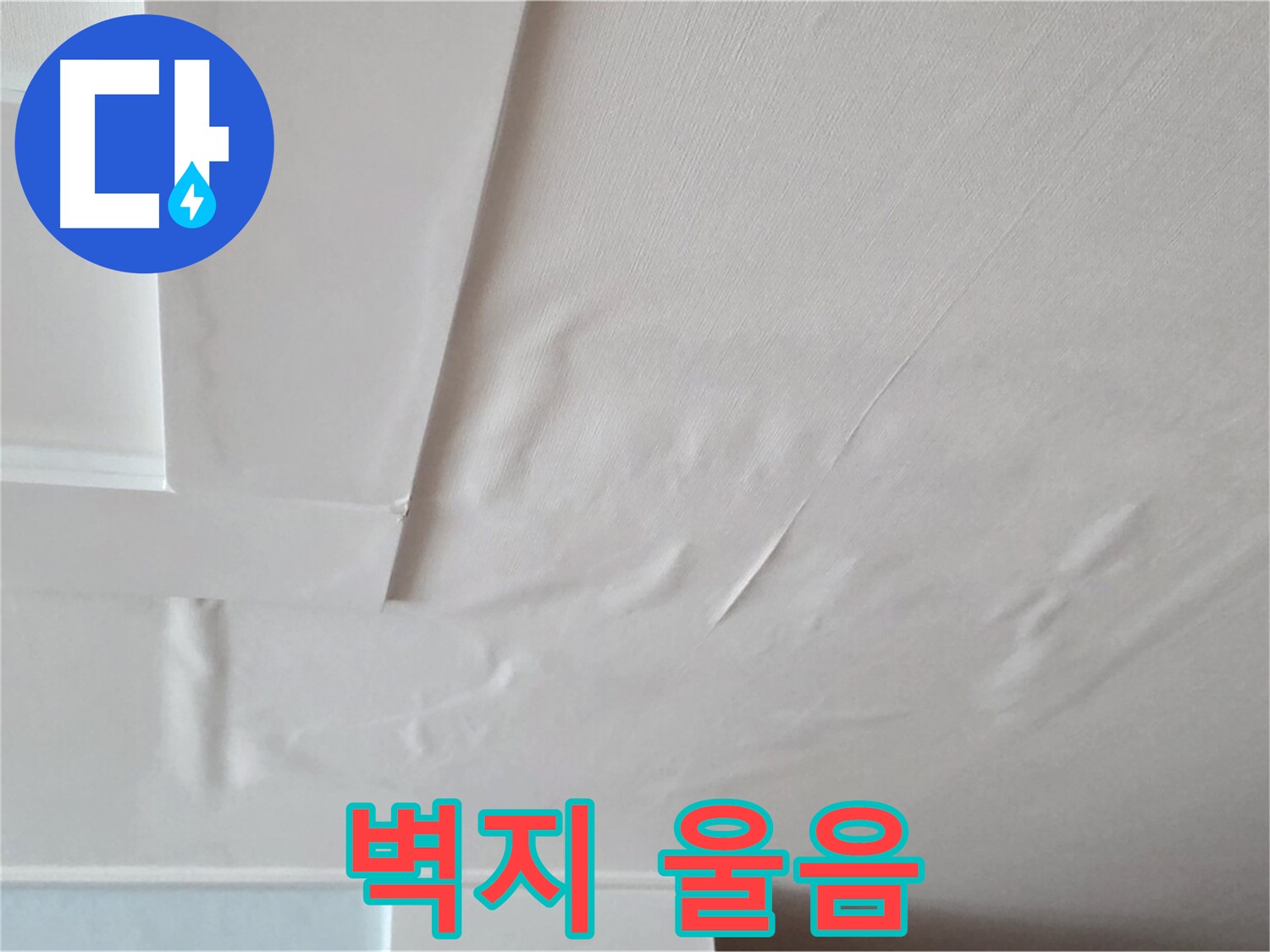 포천 일동 아파트 천장 누수 - 벽지 울음과 곰팡이 - 피부 가려움