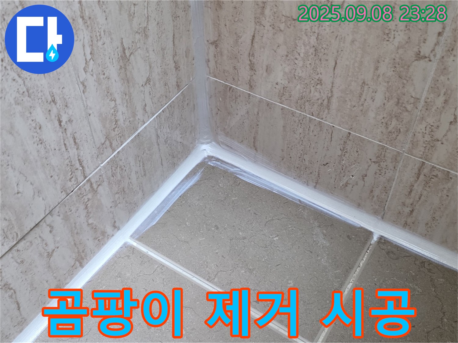 포천 일동 욕실 곰팡이 제거 - 깨끗한 실리콘으로 누수와 곰팡이 한 번에 해결