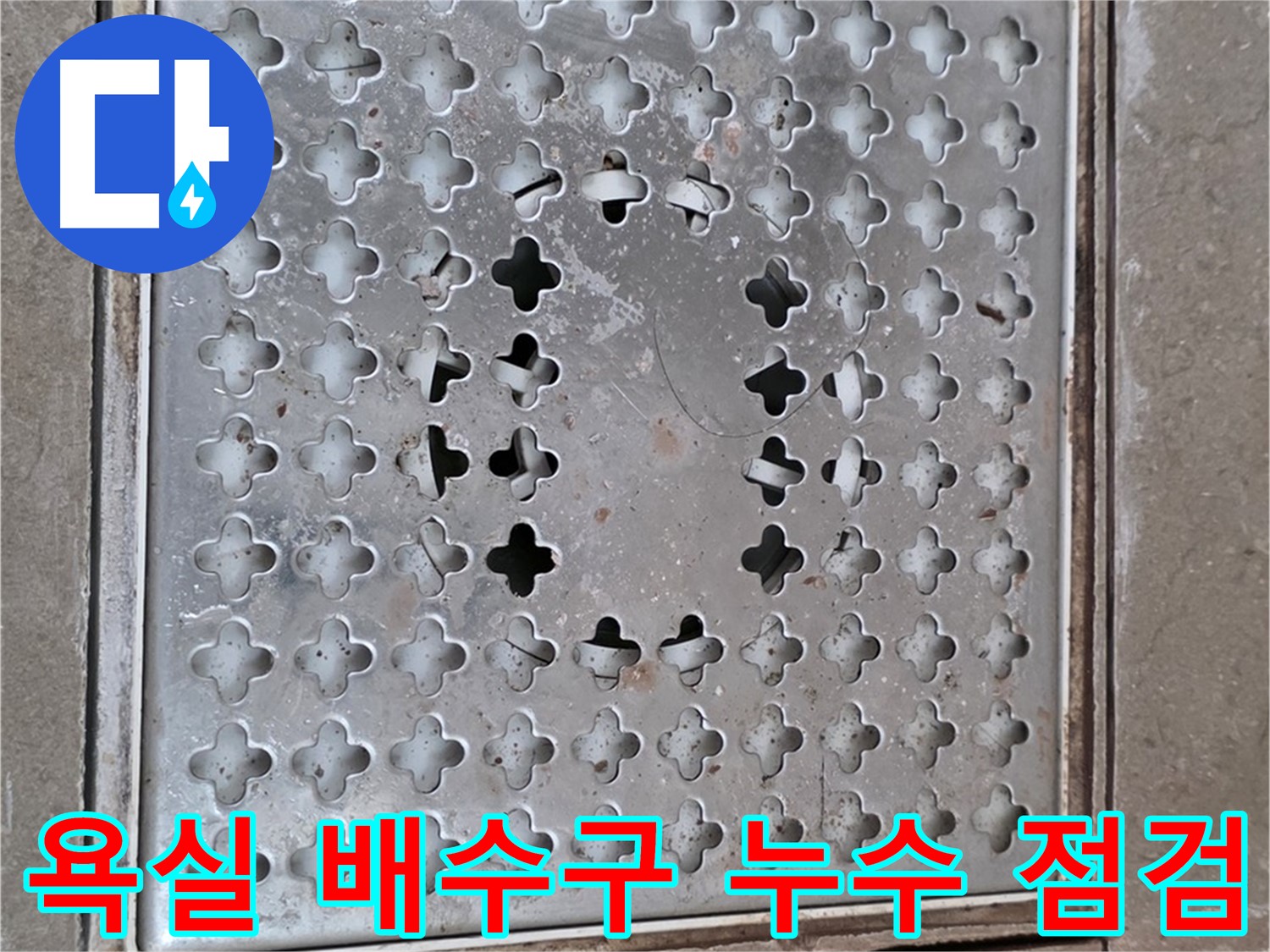 포천시 일동면 아파트 욕실 배수구 누수 점검 - 꼼꼼한 전문가의 손길