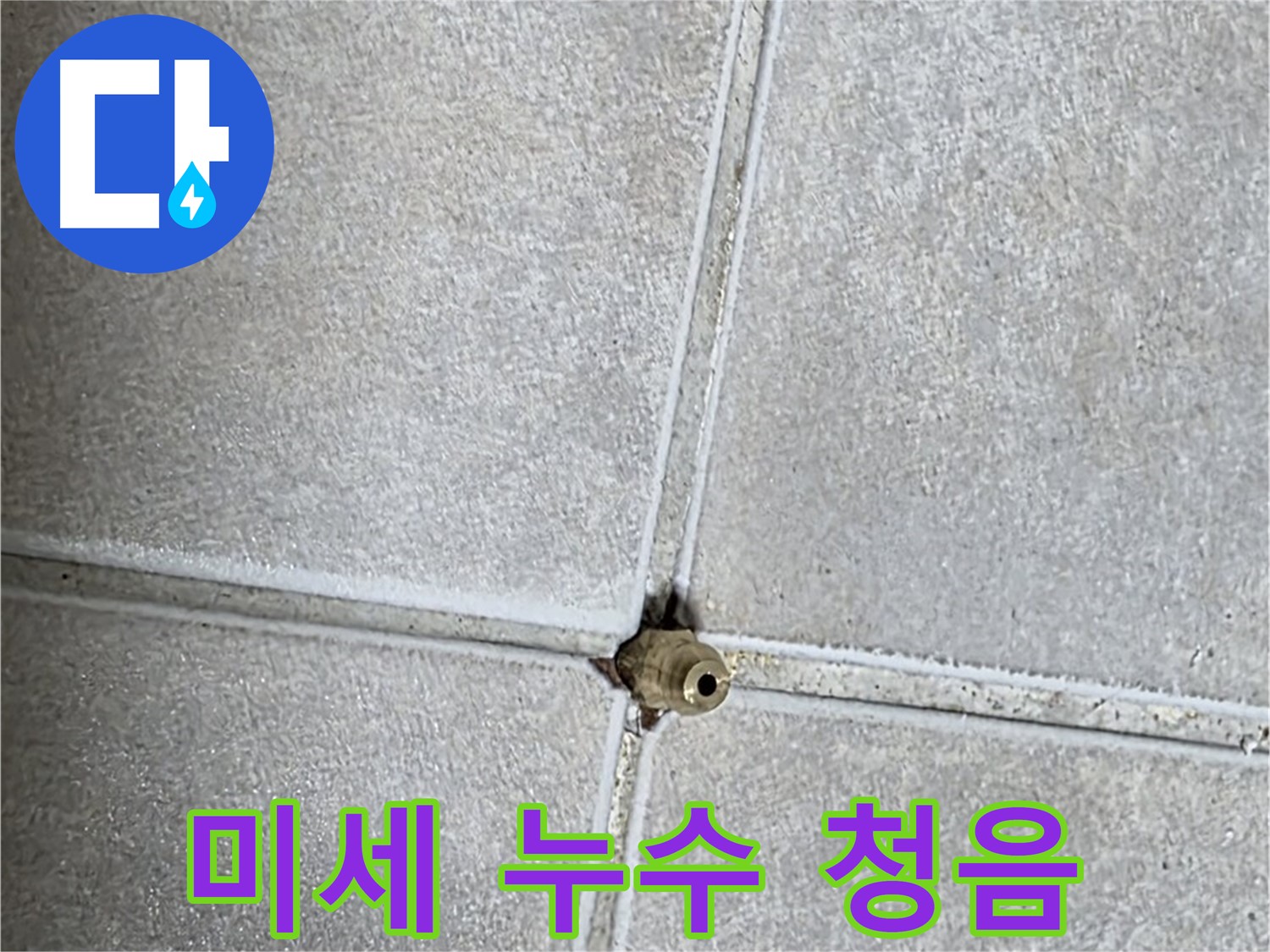 양주 옥정 율정마을 13단지 아파트 누수 - 미세한 누수음도 놓치지 않는 청음 탐지 기술을 자랑합니다.