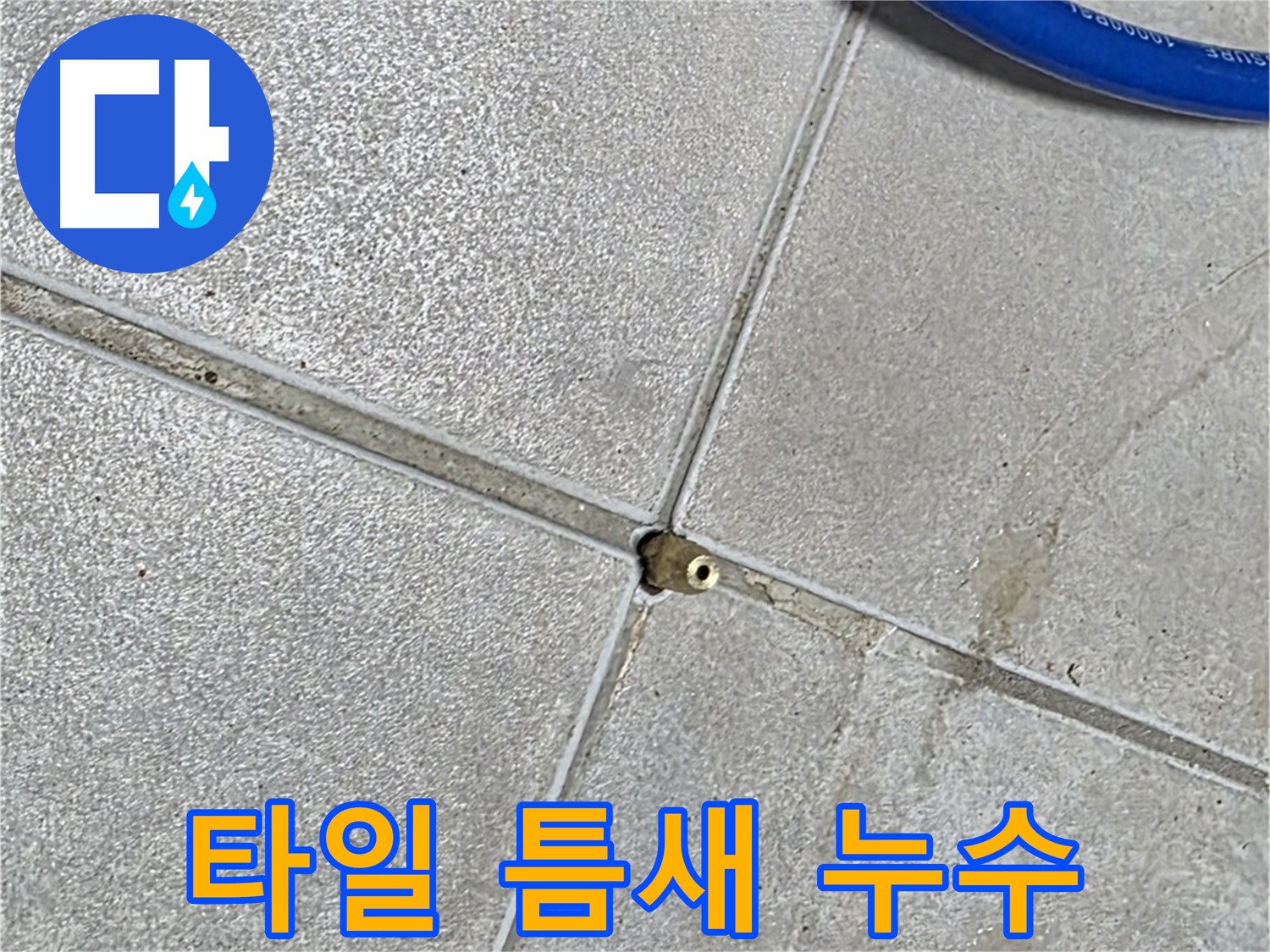 양주 옥정 율정마을 아파트 타일 틈새 누수 - 누수 탐지 전문 업체에서 신속하게 해결해 드립니다.