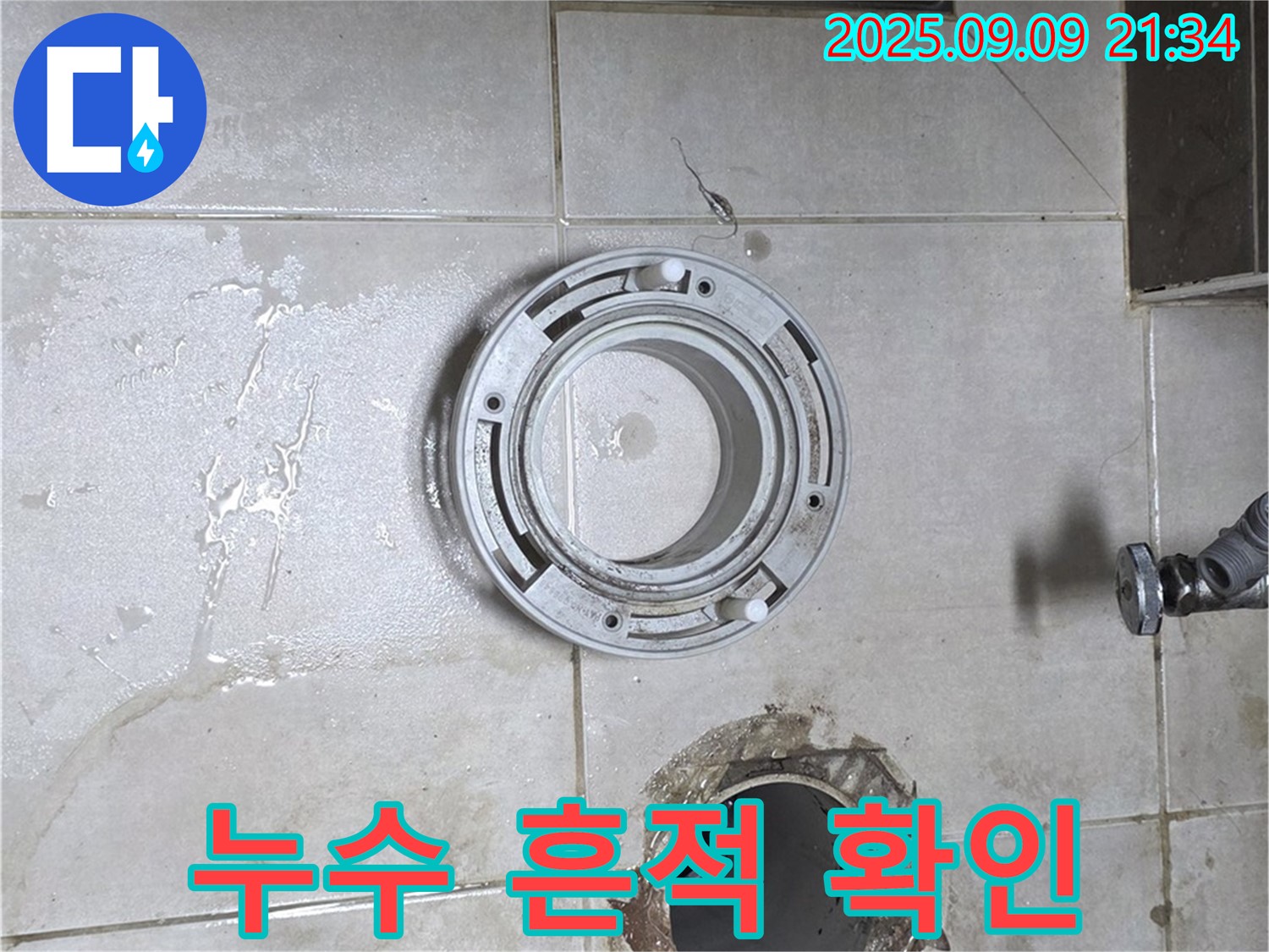 양주 옥정 율정마을13단지 아파트 변기 배관 주변 누수 흔적 및 곰팡이 발생 여부 확인 - 꼼꼼한 점검