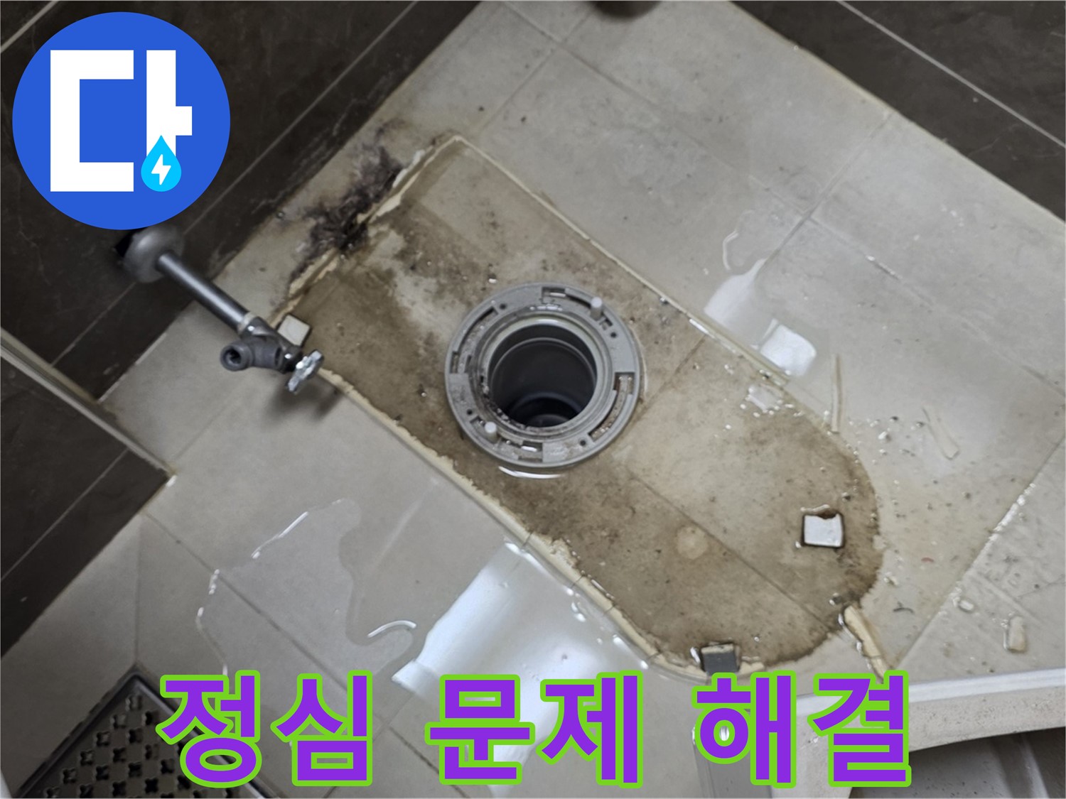 옥정동 율정마을 아파트 변기 누수 - 정심 문제를 확실하게 해결