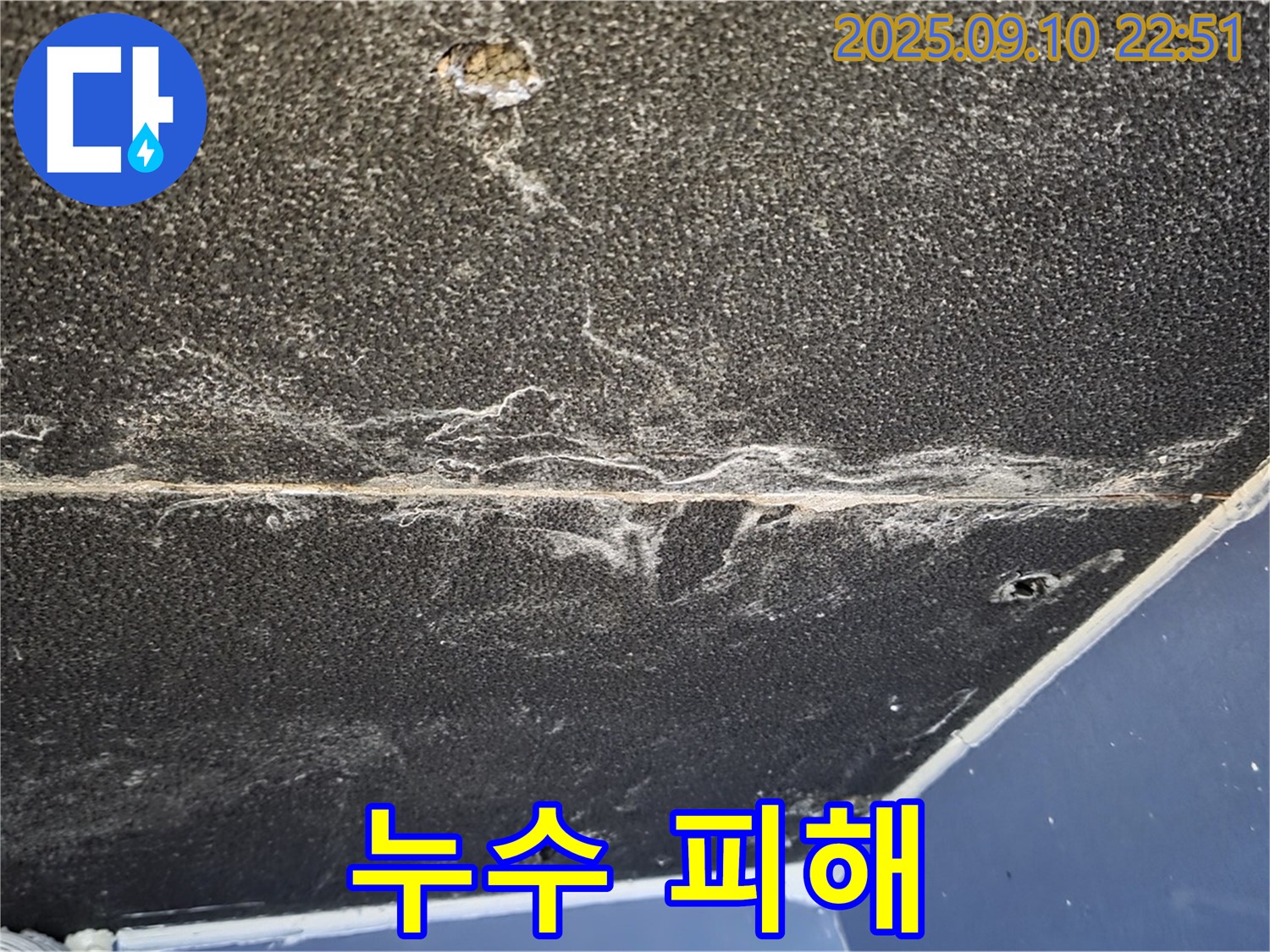 파주 동패동 운정어반프라임 아파트 천장 - 누수로 인해 다양한 피해가 발생하고 있습니다.