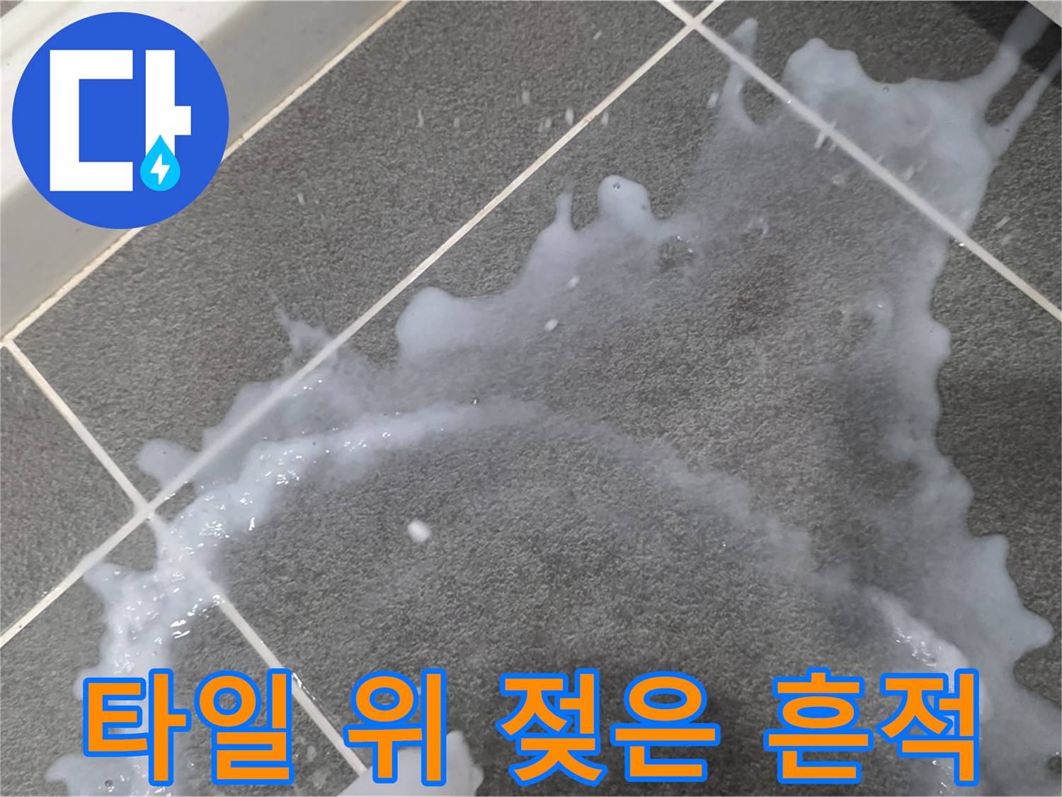 파주시 동패동 운정어반프라임 타일 위 젖은 흔적 - 누수 초기 진단, 정확한 원인 분석이 핵심입니다.