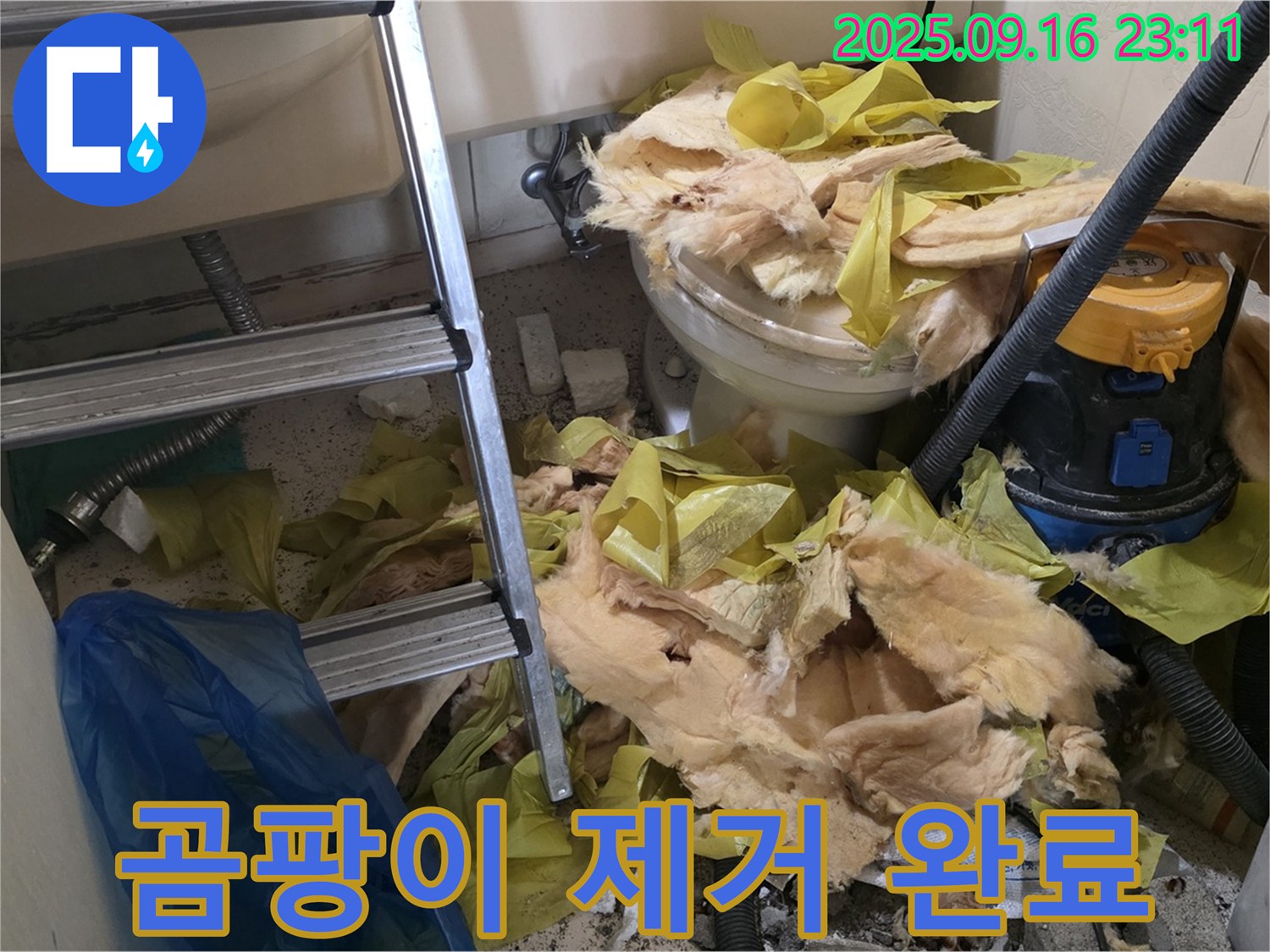 은평구 신사동 새절역 현대아파트 누수 - 곰팡이 제거 및 방지 시공으로 깨끗하게 마무리