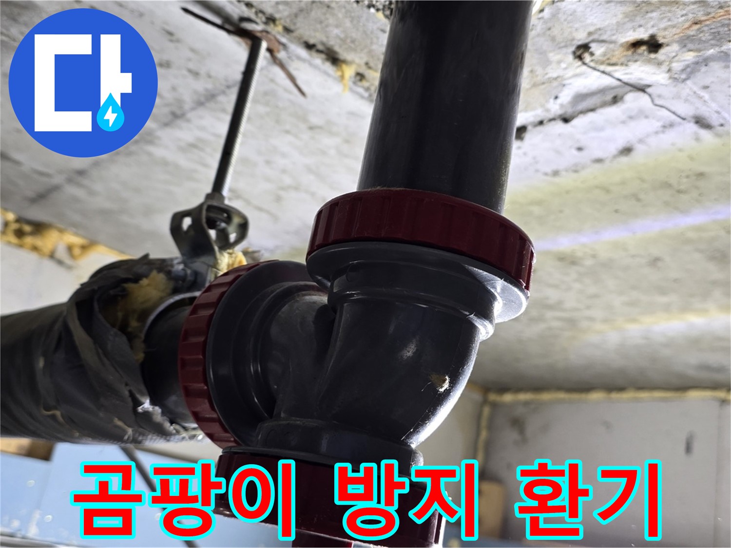 광명 주공아파트 누수 - 곰팡이 방지를 위한 환기 팁