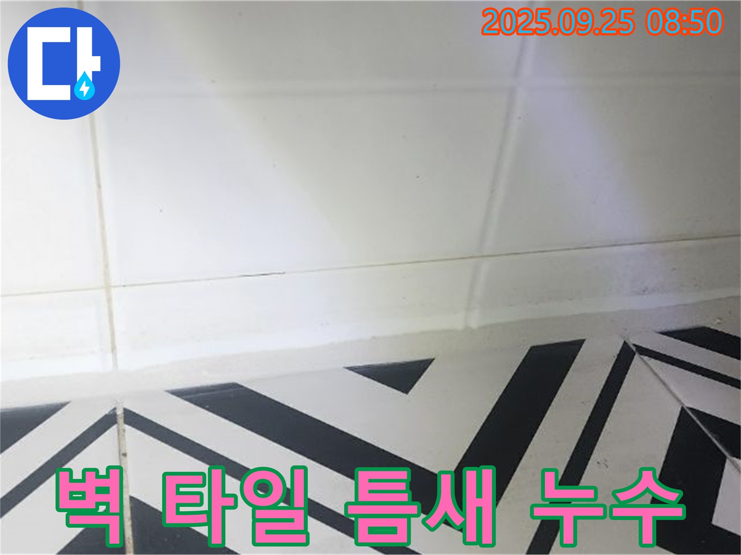 양주시 백석읍 오산리 벽 타일 틈새 누수 - 꼼꼼한 시공으로 누수 걱정 없이!
