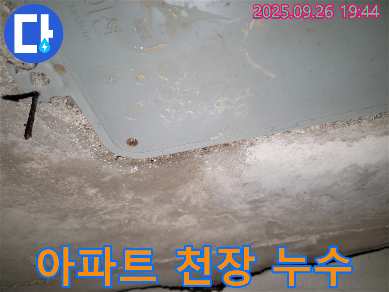 동두천 누수 - 아파트 천장 누수, 윗집 문제 가능성 점검