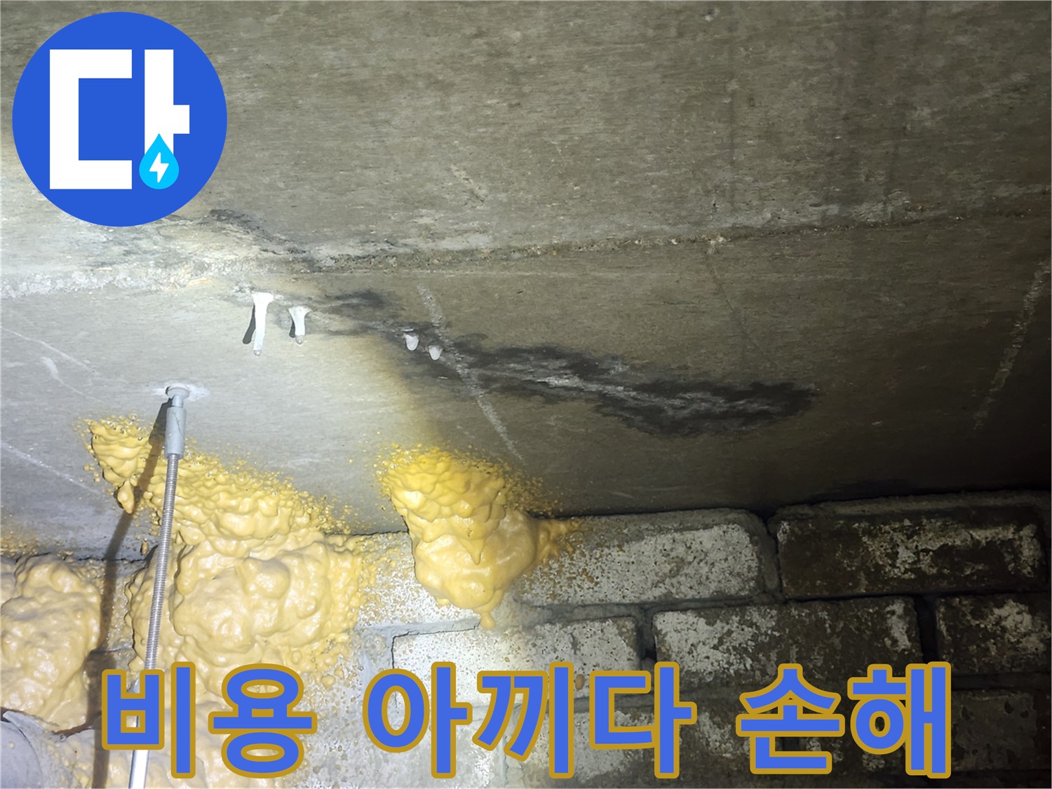 당산동 아파트 누수 - 석회수 종유석 문제, 검증된 업체를 통해 정확하게 진단받으세요