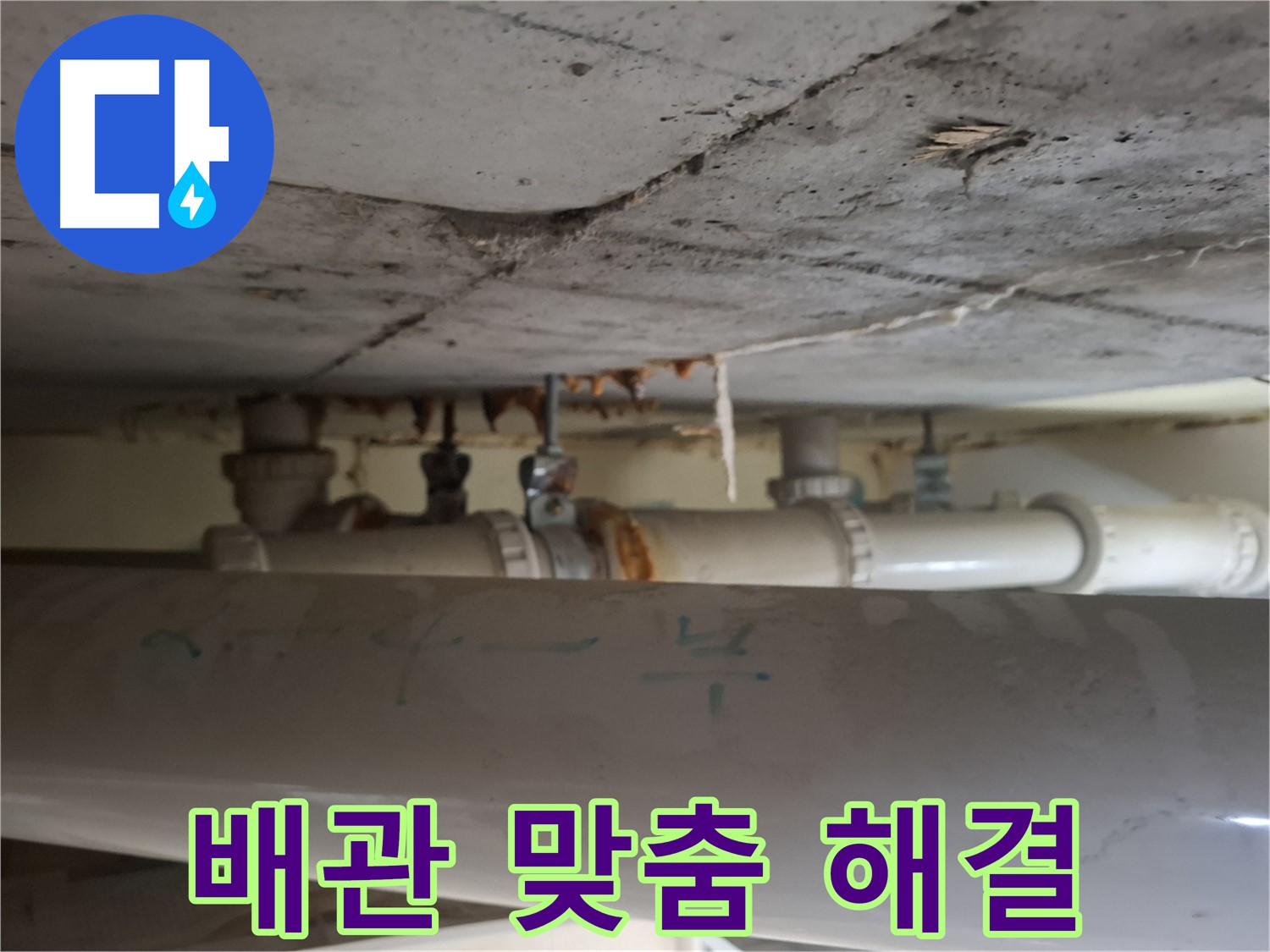 분당 봇들마을 아파트 - 천장 배관 상태 진단 및 맞춤형 해결책 제시