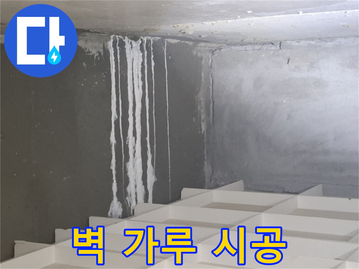 삼평동 아파트 누수 - 벽에 맺힌 하얀 가루 문제, 재발 방지를 위한 완벽 시공 노하우 공개