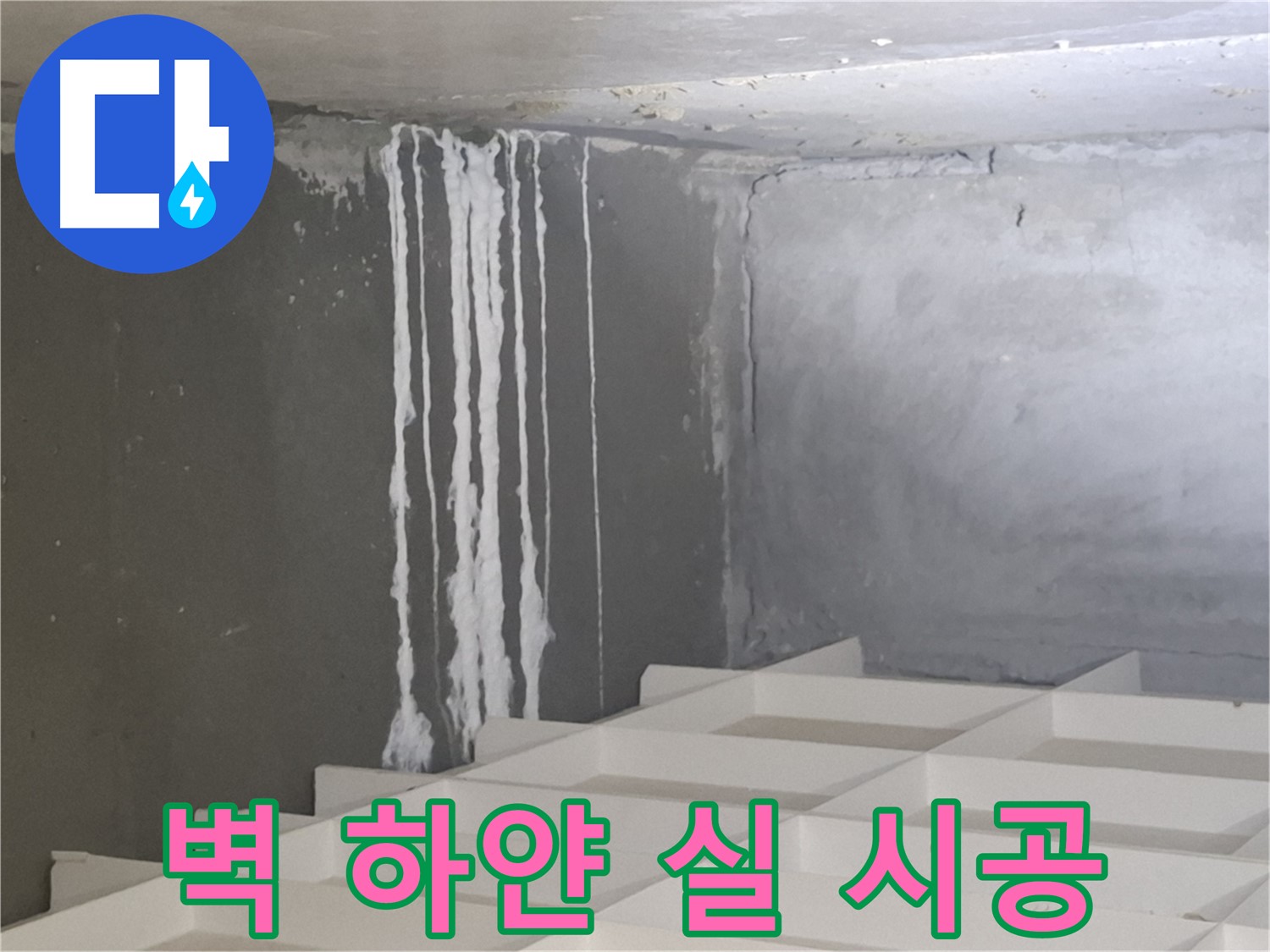 삼평동 아파트 누수 - 벽에 맺힌 하얀 실 문제, 재발 방지를 위한 완벽 시공 노하우 공개