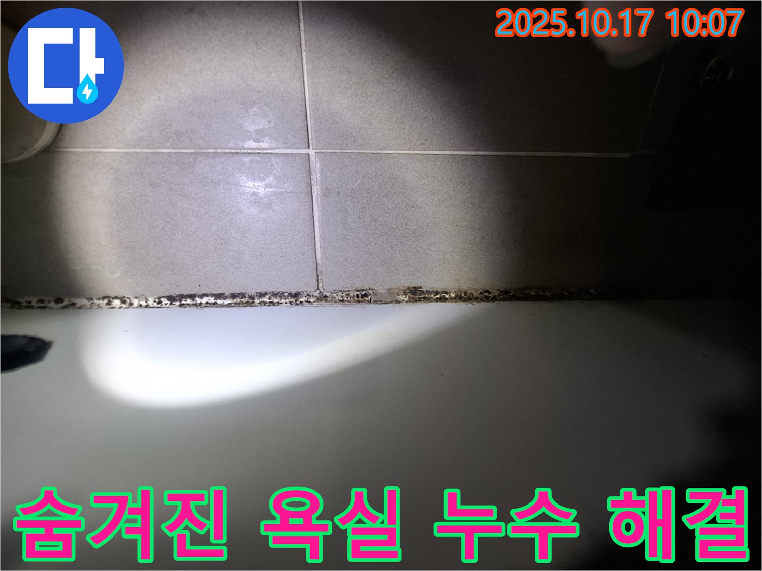 숨겨진 욕실 누수를 찾아 해결합니다 - 전문 장비와 기술로 꼼꼼하게 탐지하고 완벽하게 공사합니다.