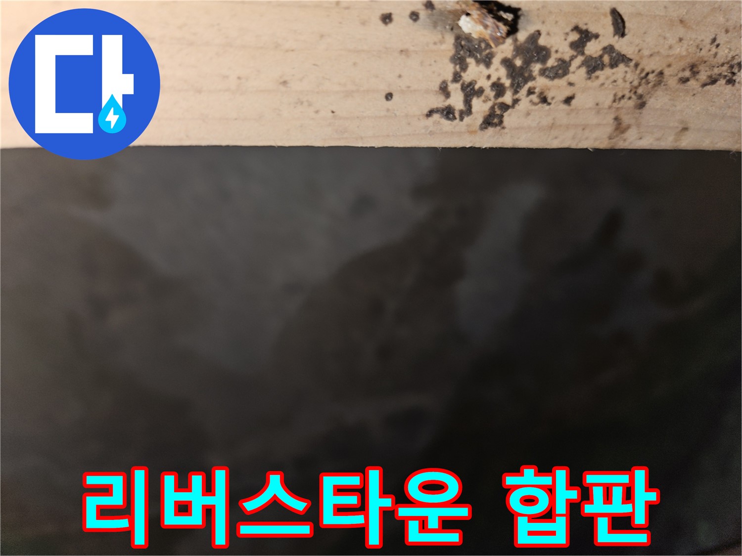 천호동 리버스타운 누수 - 합판 상태 점검 - 첨단 장비 사용